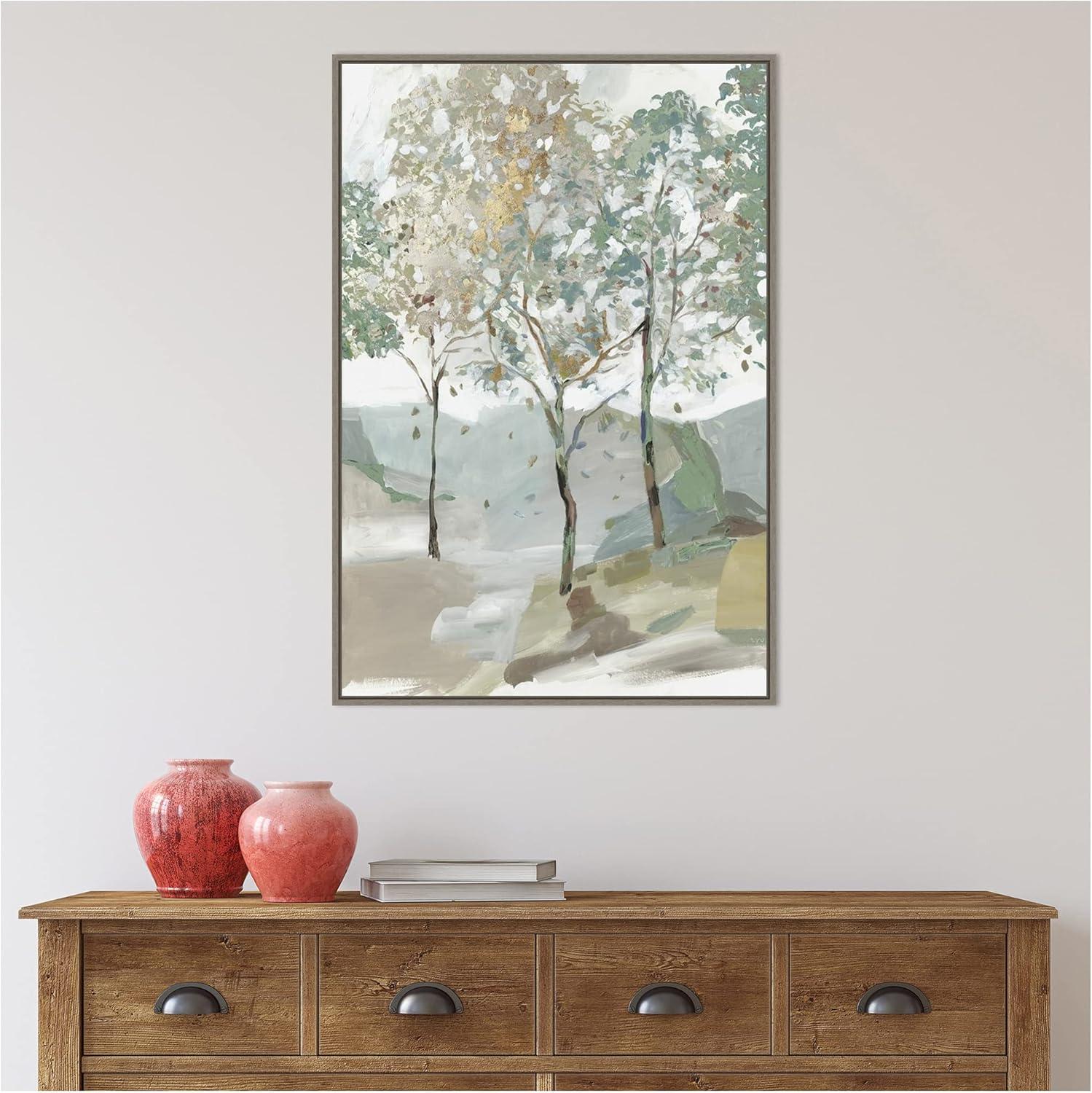 Amanti Art Breezy Landscape II by Allison Pearce Framed Canvas Wall Art