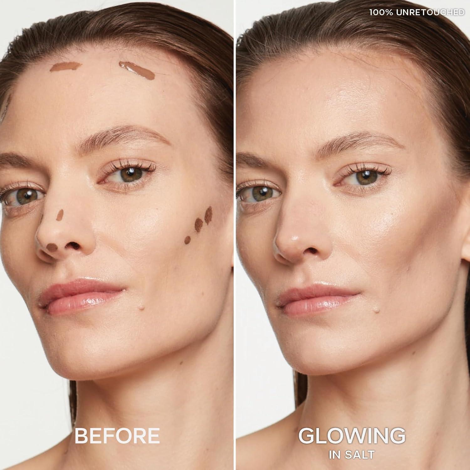 Saie Dew Bronze Soft-Focus Liquid Bronzer in Salt
