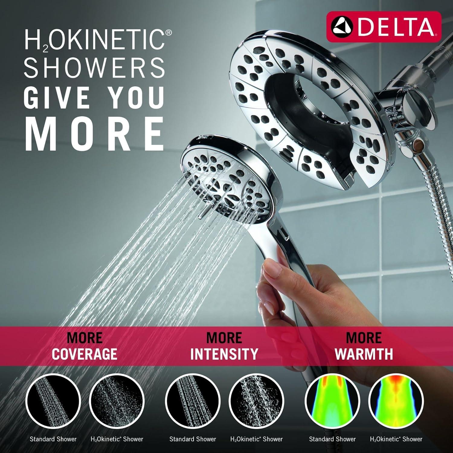 Delta T17433-I Kayra Monitor 17 Series Dual Function Pressure Balanced Tub And Shower -