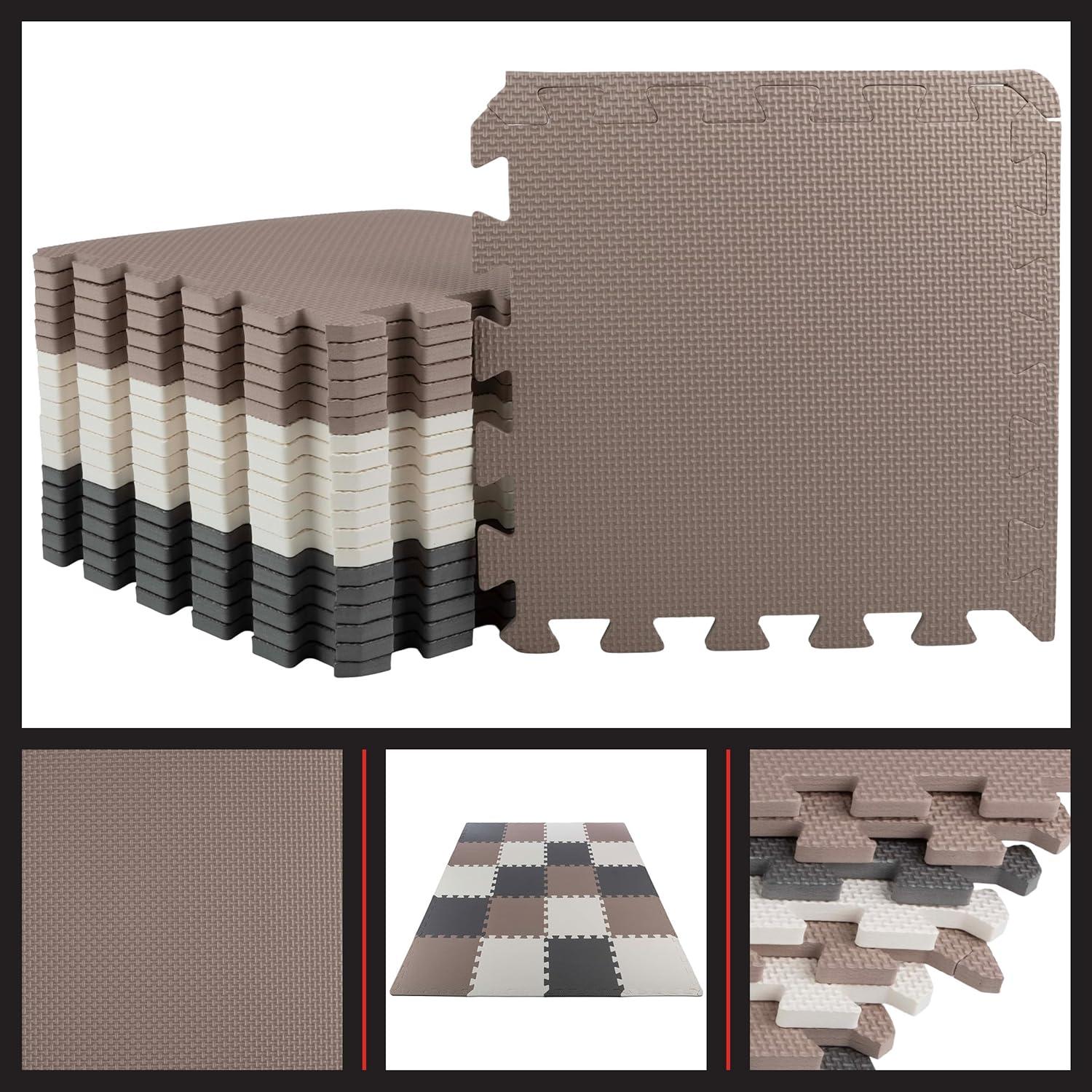 Foam Floor Tiles 20PK - 20sqft (Neutral)