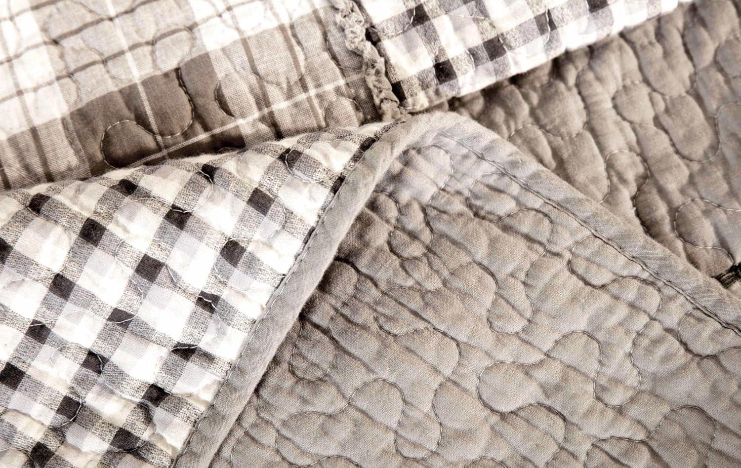 Chezmoi Collection Cotton Patchwork Quilt Set