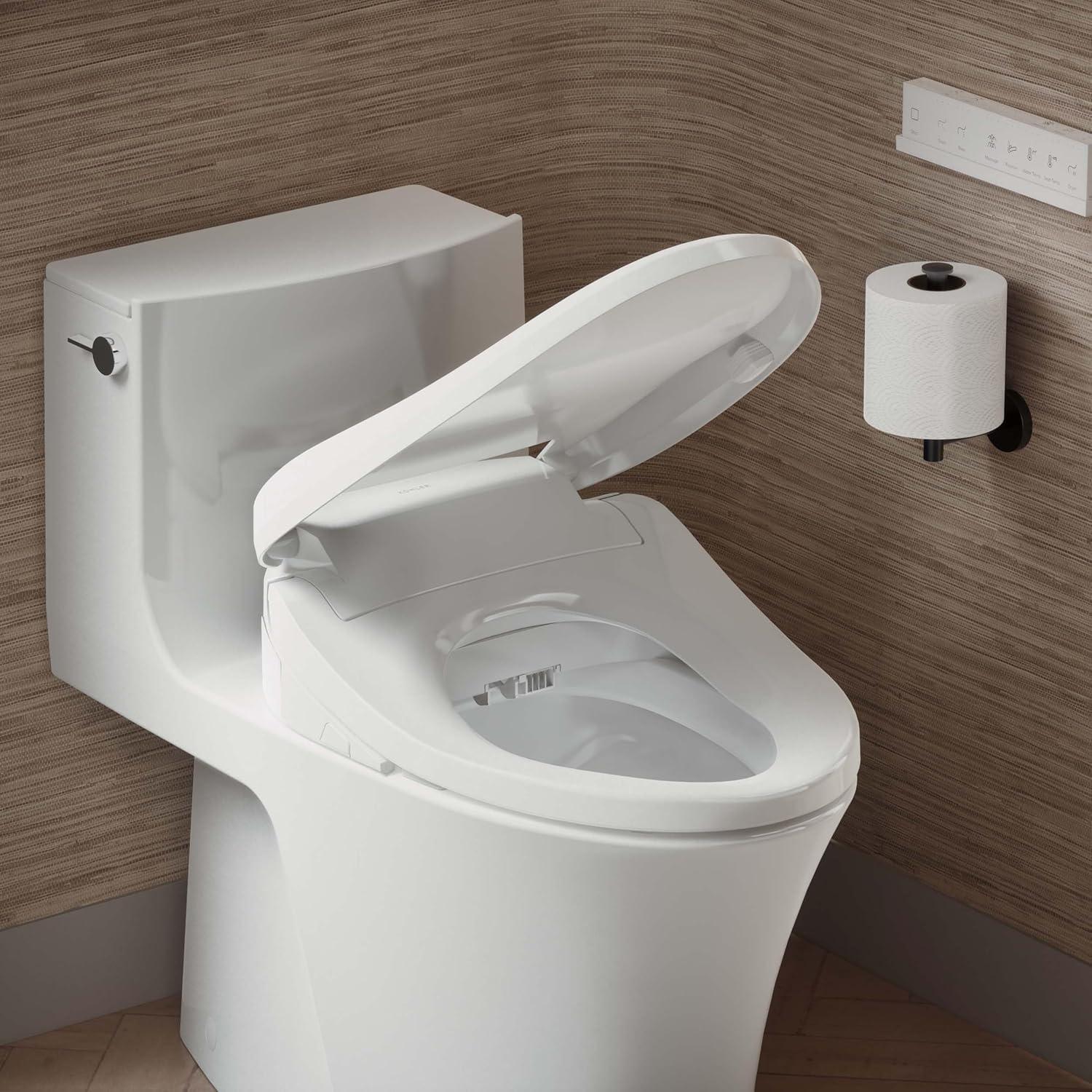 Kohler Purewash E580 Elongated Bidet Toilet Seat K-32330-0