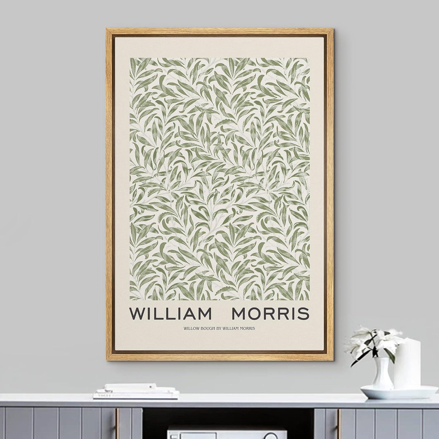 Classical Artwork " Willow Bough Flower Pattern " by William Morris