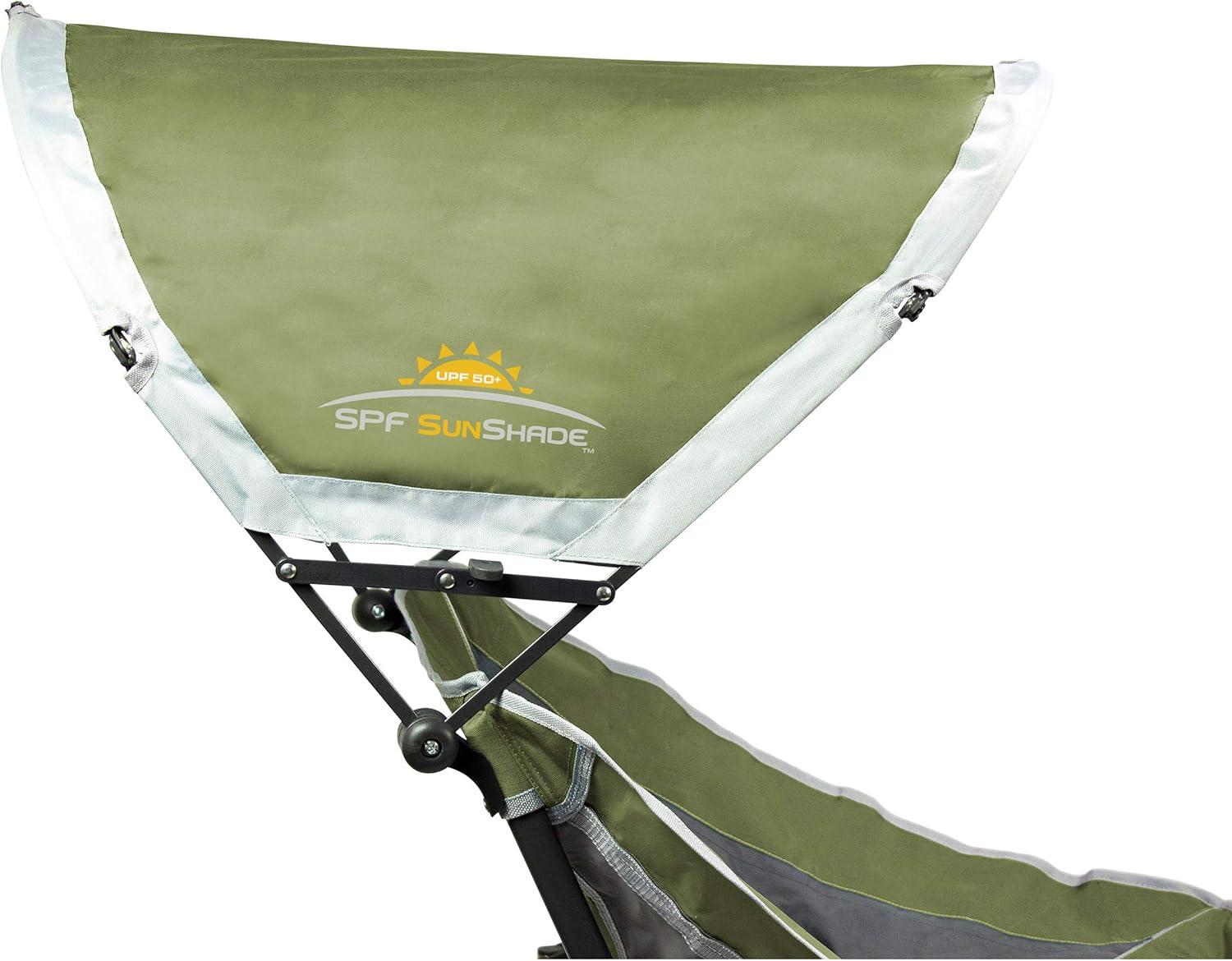 GCI Outdoor Pod Rocker with SunShade, Loden Green