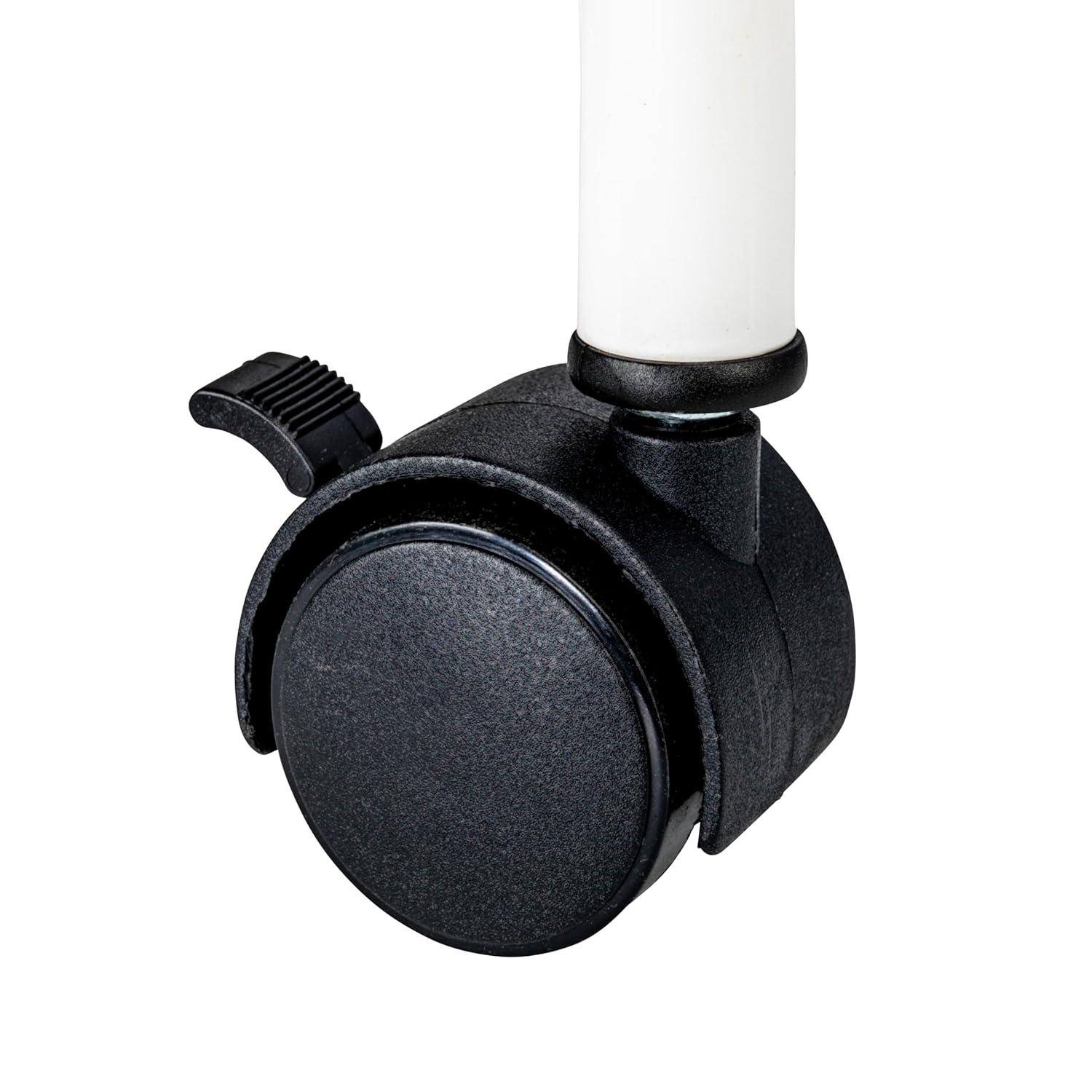 Household Essentials Rolling Laundry Hamper with Handles