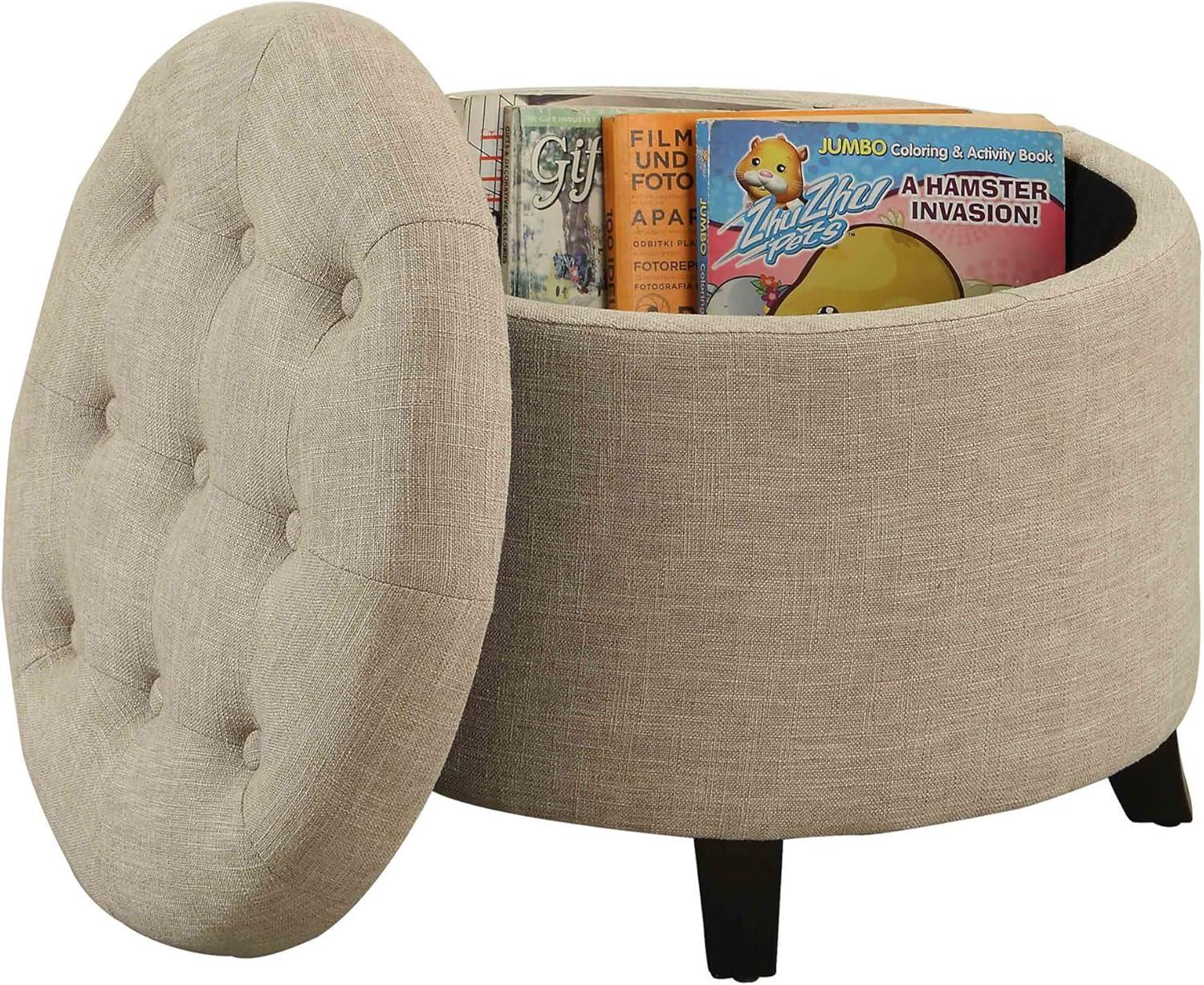 Convenience Concepts Designs4Comfort Round Ottoman