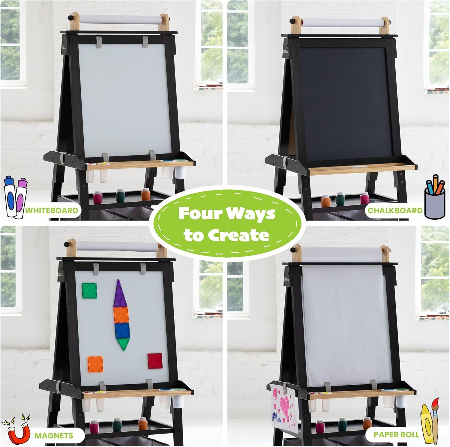Little Partners Deluxe Learn and Play Magnetic Board Easel
