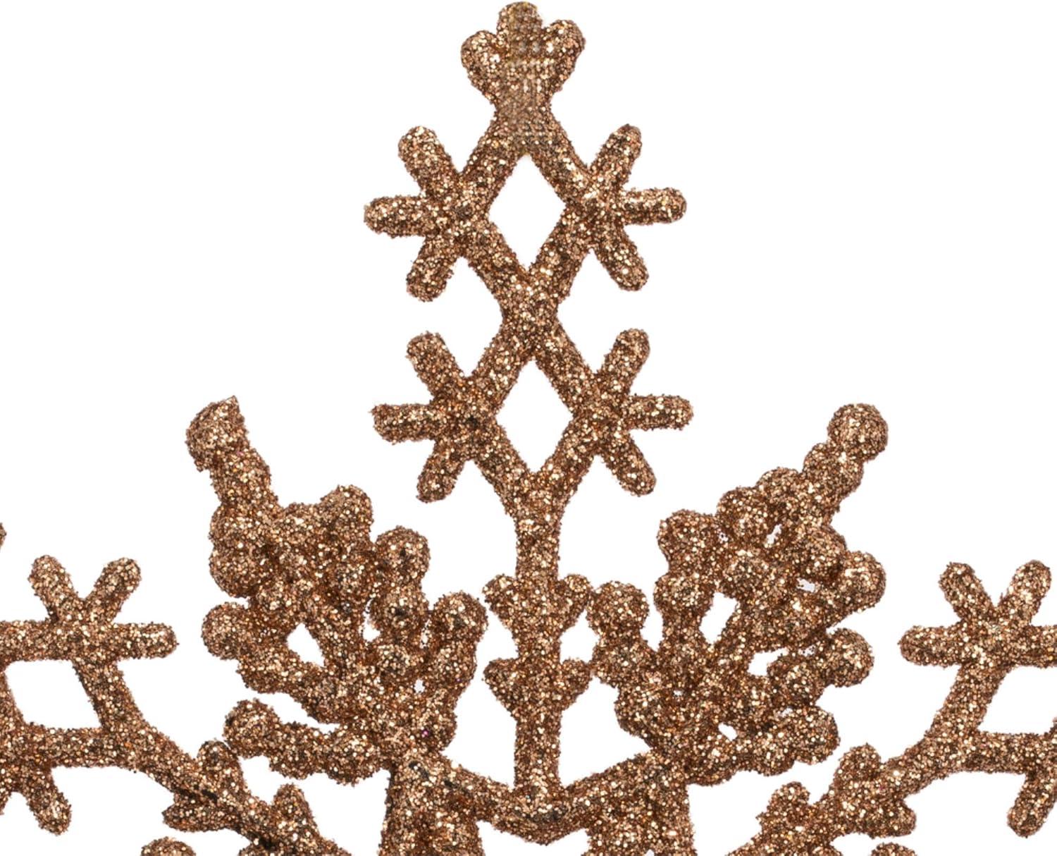 Glitter Snowflake Ornament