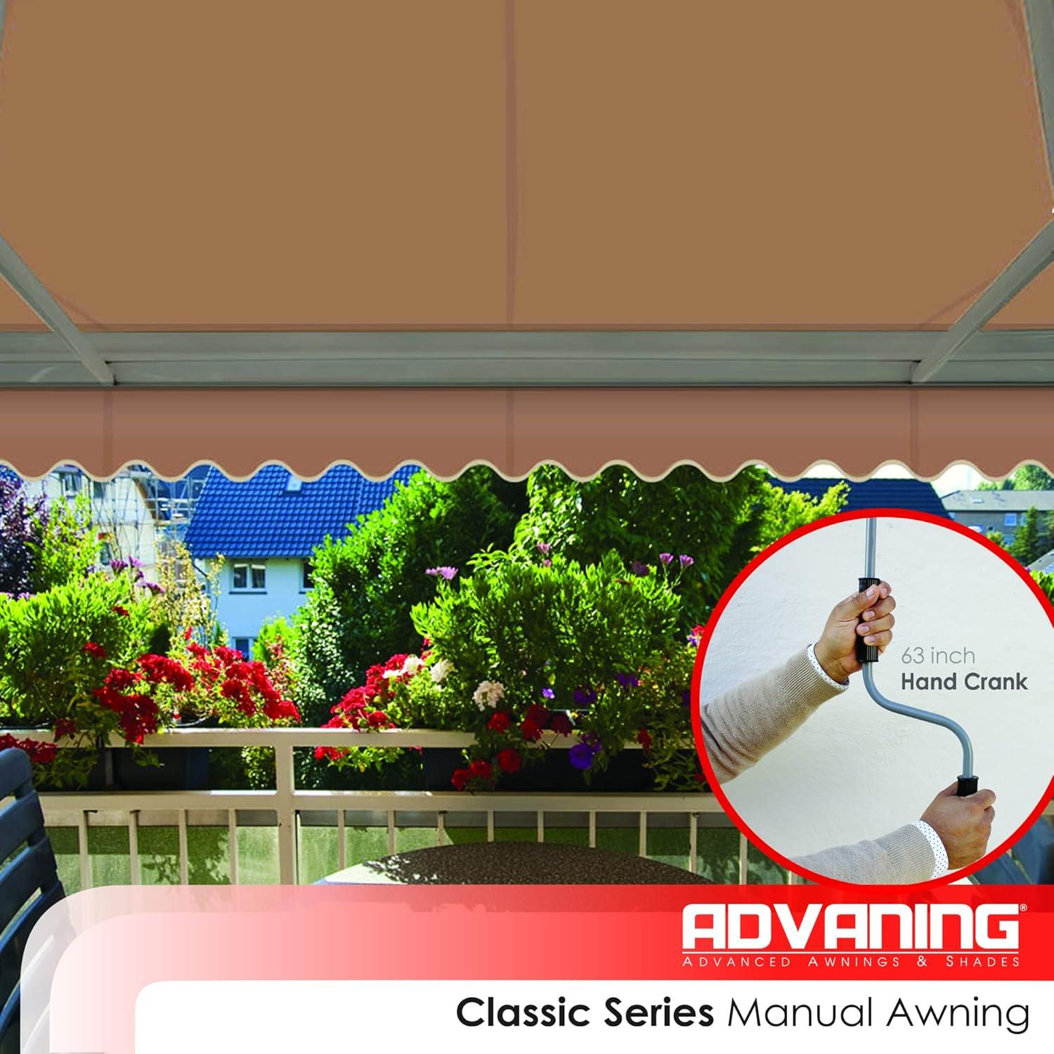 Classic Manual Retractable Patio Awning