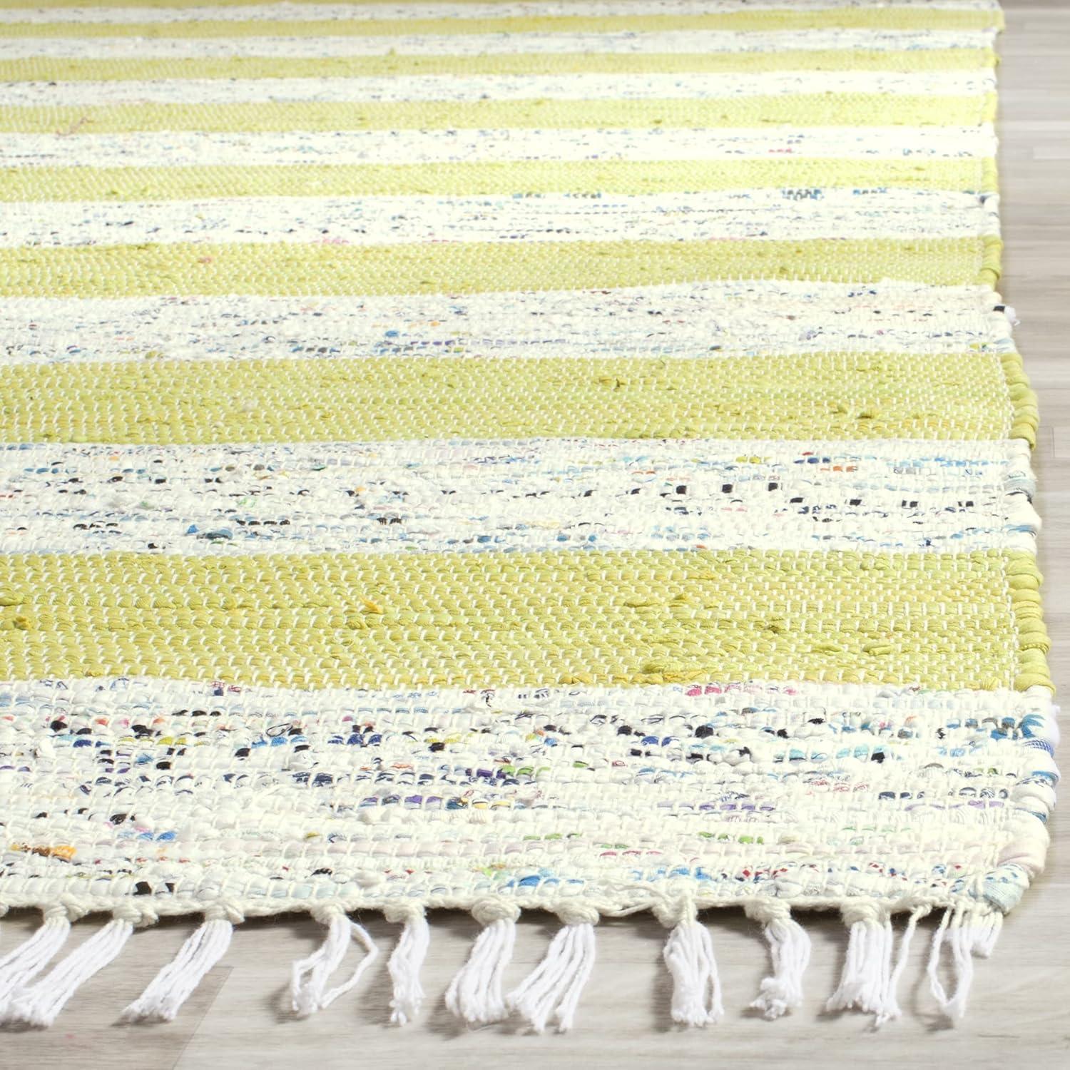 Yokum Hand Woven Cotton Striped Rug