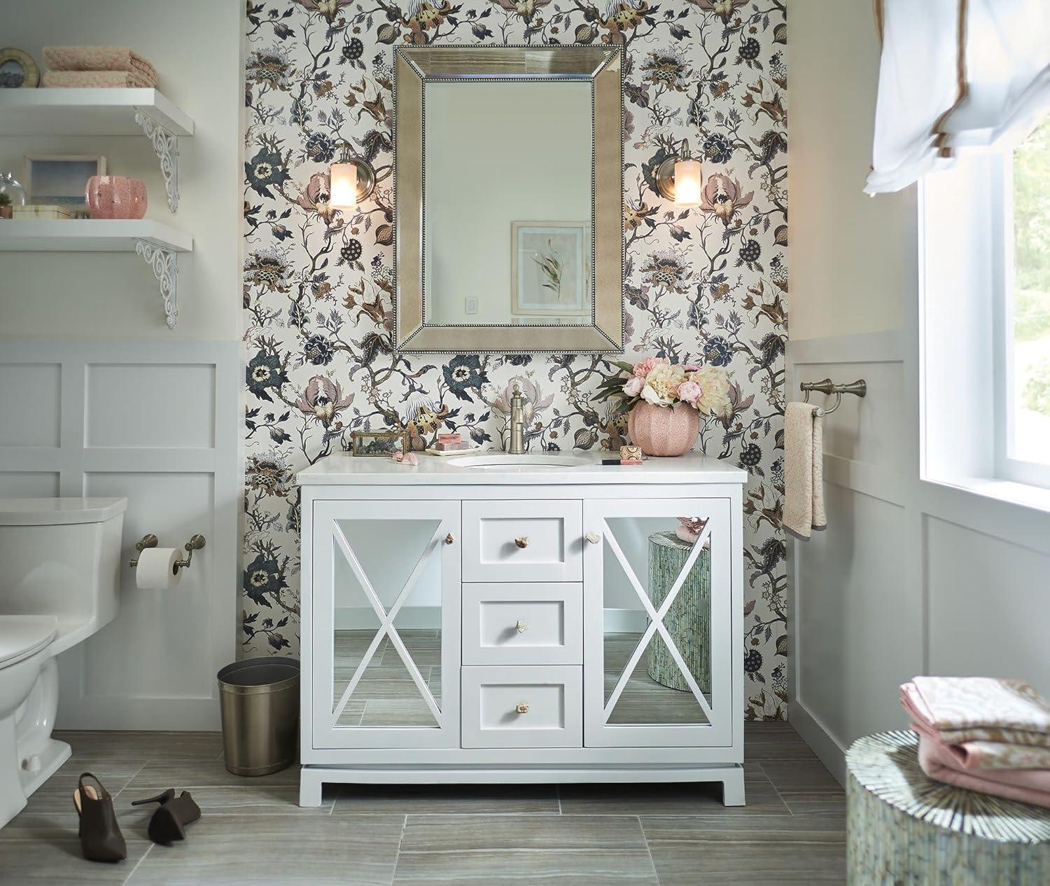 Belfield Single Hole Bathroom Faucet with Drain Assembly