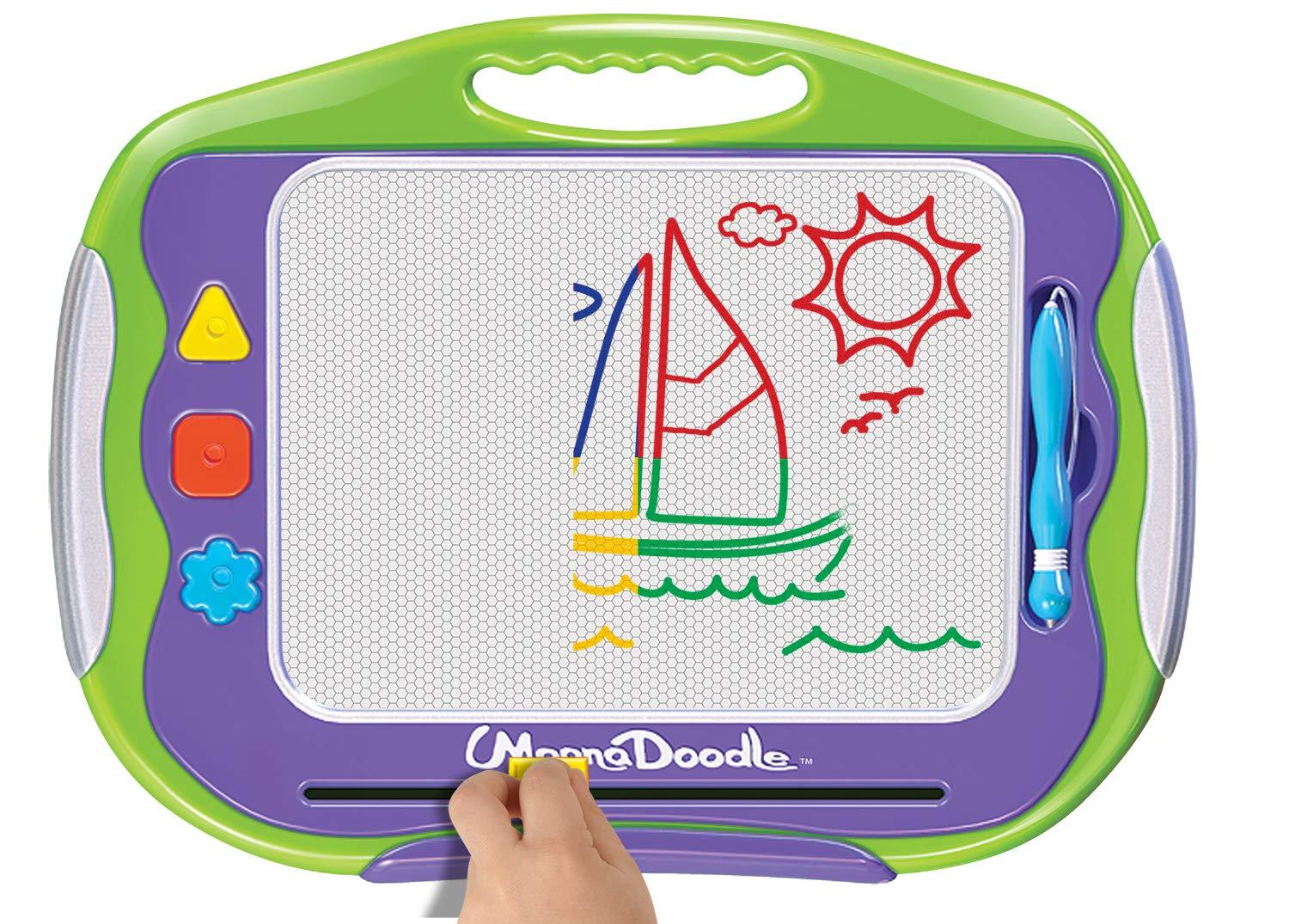 Cra-Z-Art Magna Doodle in Color - 50 Years of Creative Fun with Magnetic Drawing Board, Ages 3+