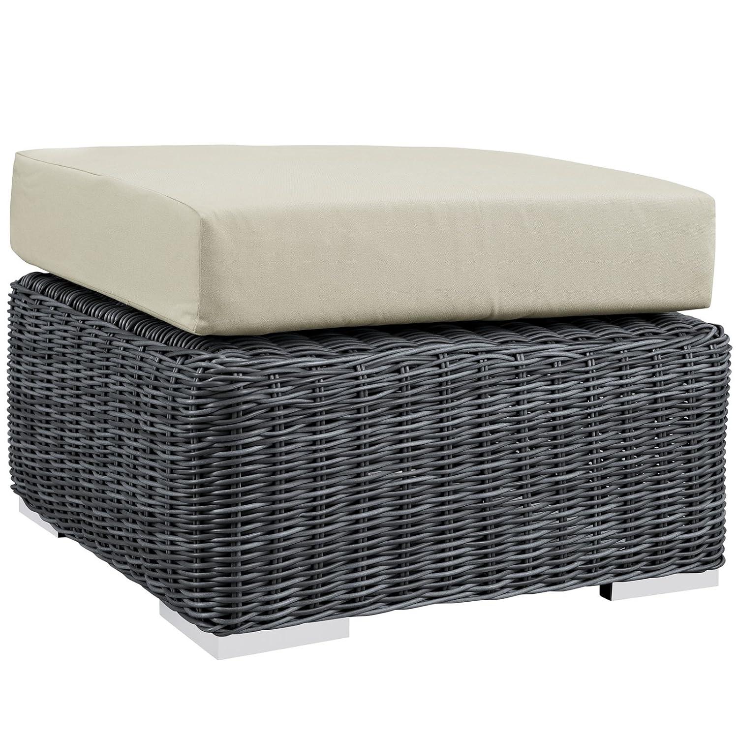 Modway Modrest Invite Outdoor Patio Ottoman