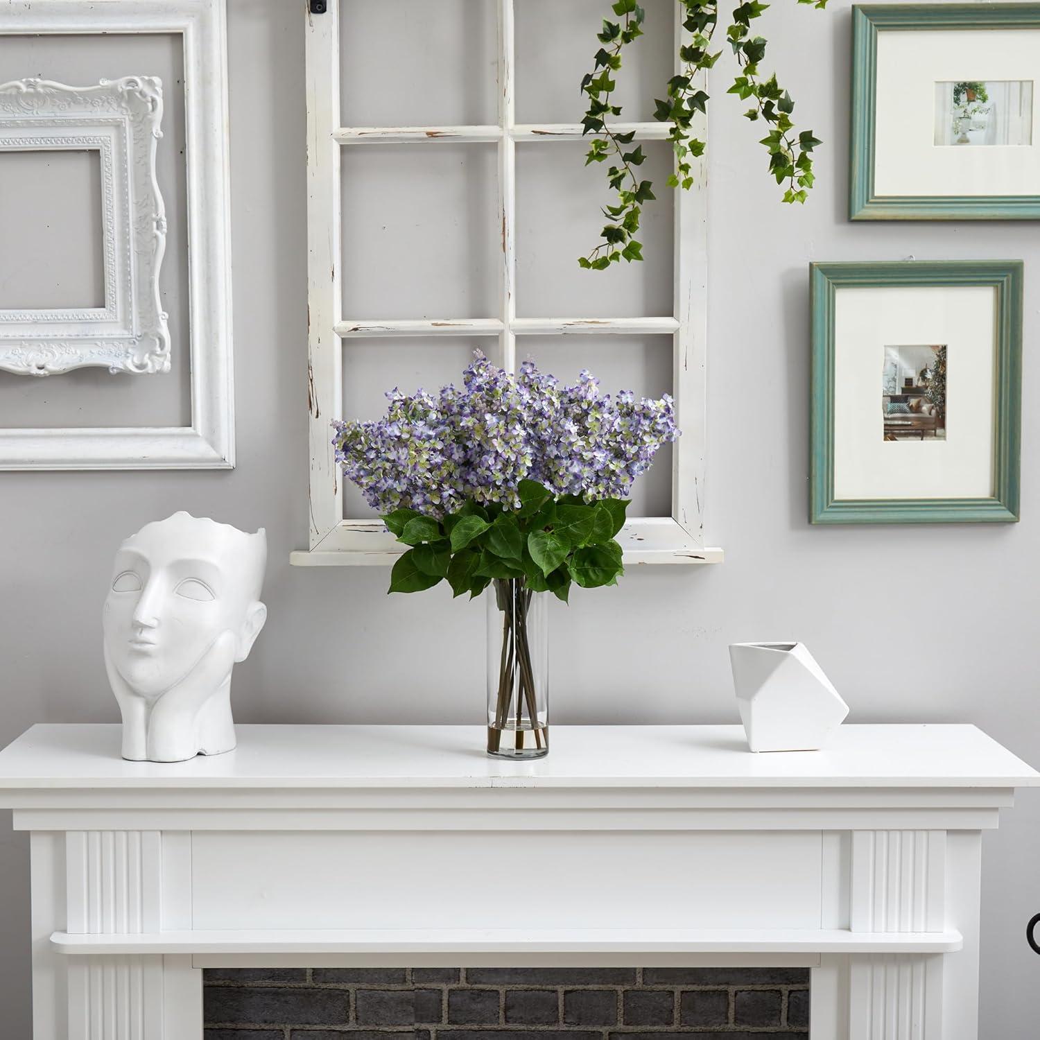 Primrue Alvarado Lilac Arrangement in Vase