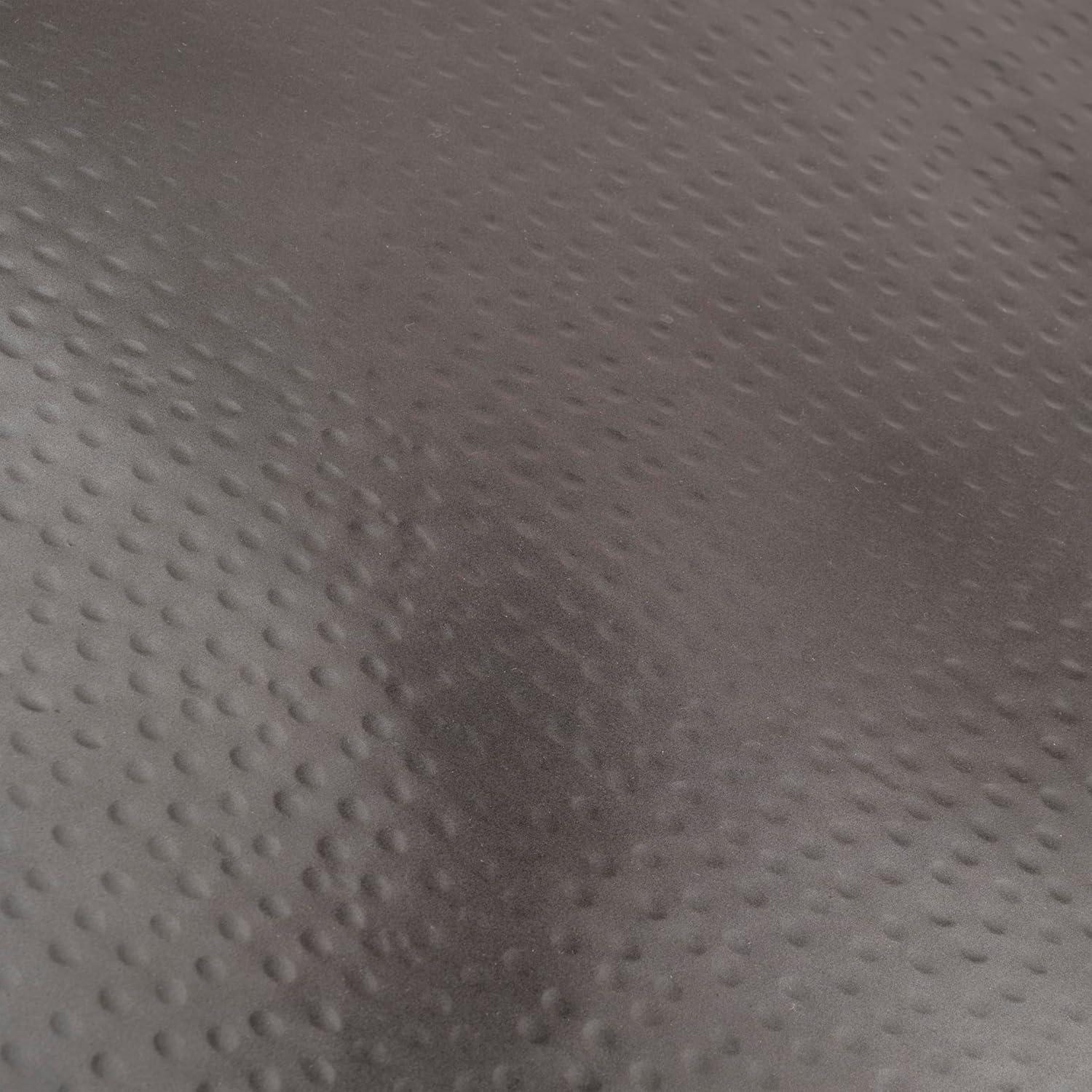 G.E.T. Heavy-Duty Metal Serving / Ottoman Tray with Handles, 19" x 15", Hammered Bronze