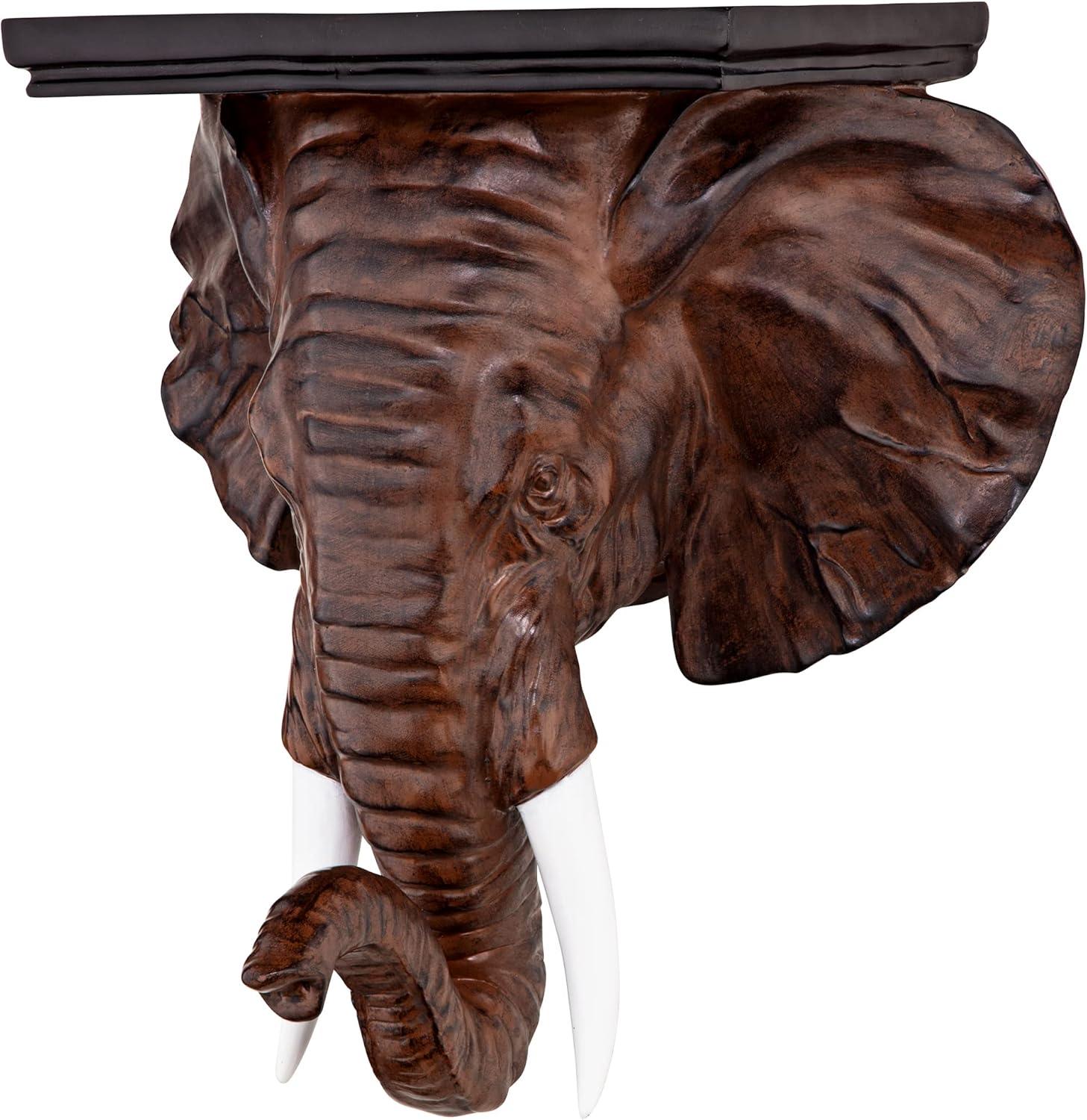 Design Toscano Lord Earl Houghton's Elephant Wall Bracket