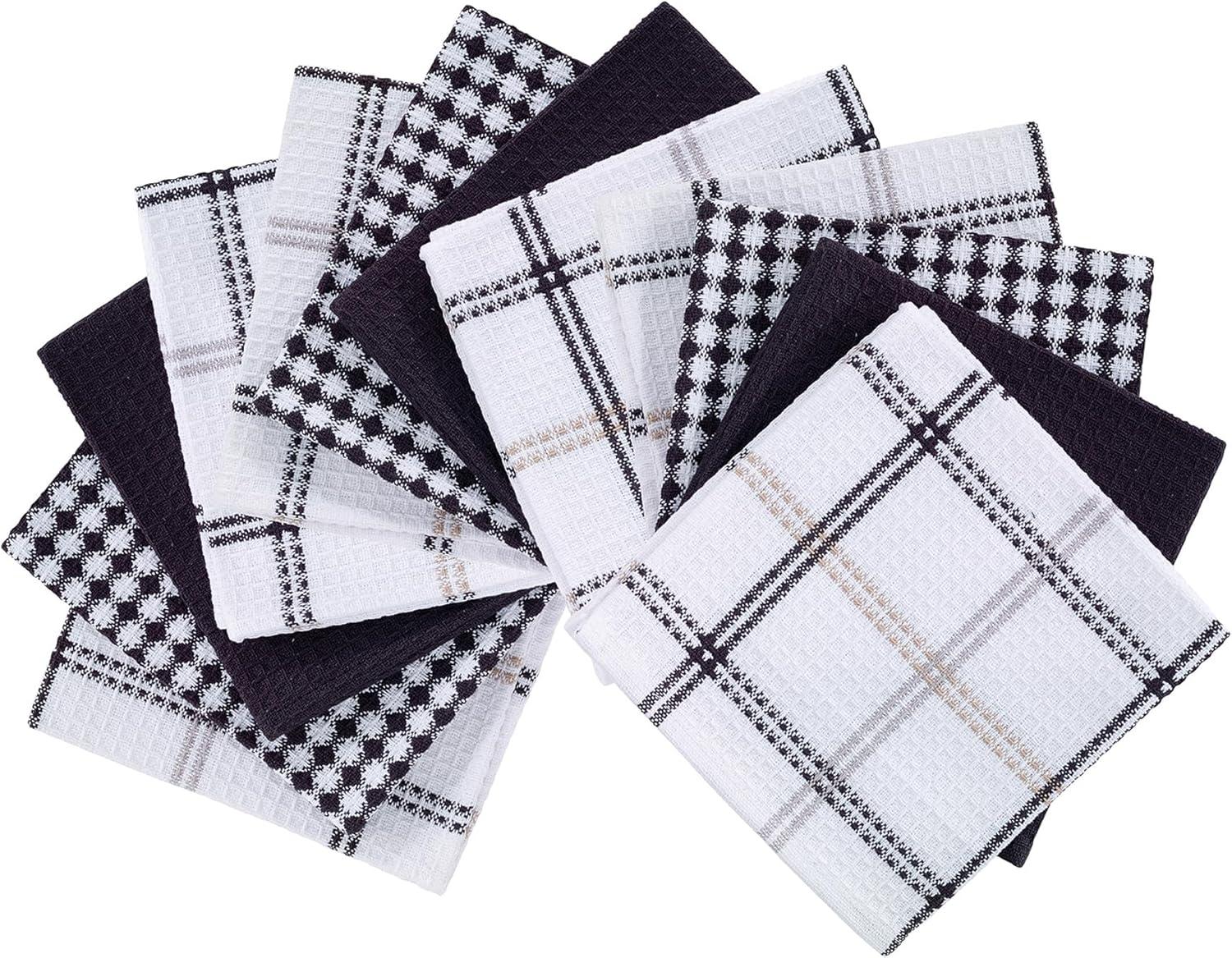 T-fal Flat Waffle Kitchen Dishcloth Set