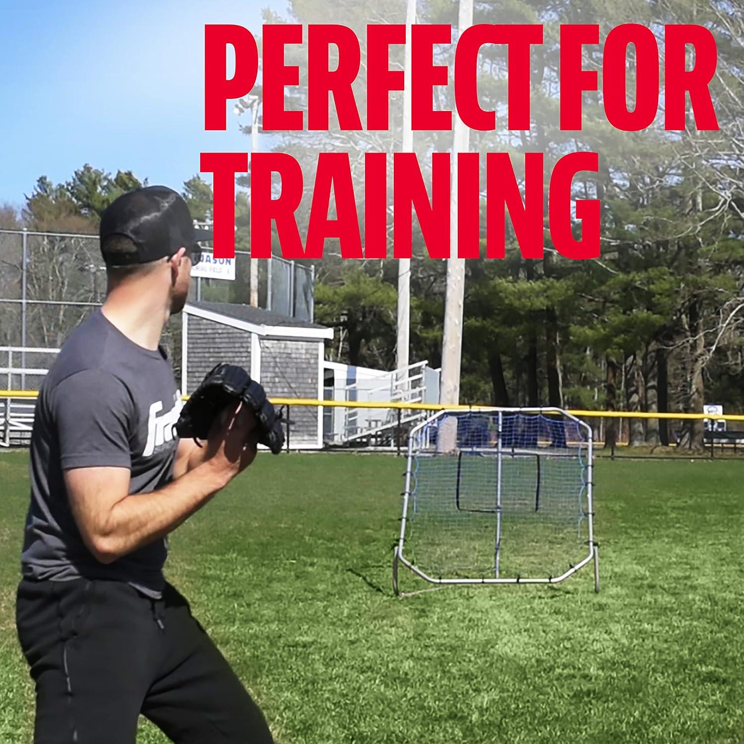 Franklin Sports Baseball Pitchback + Rebounder Net - All Angle Return Trainer