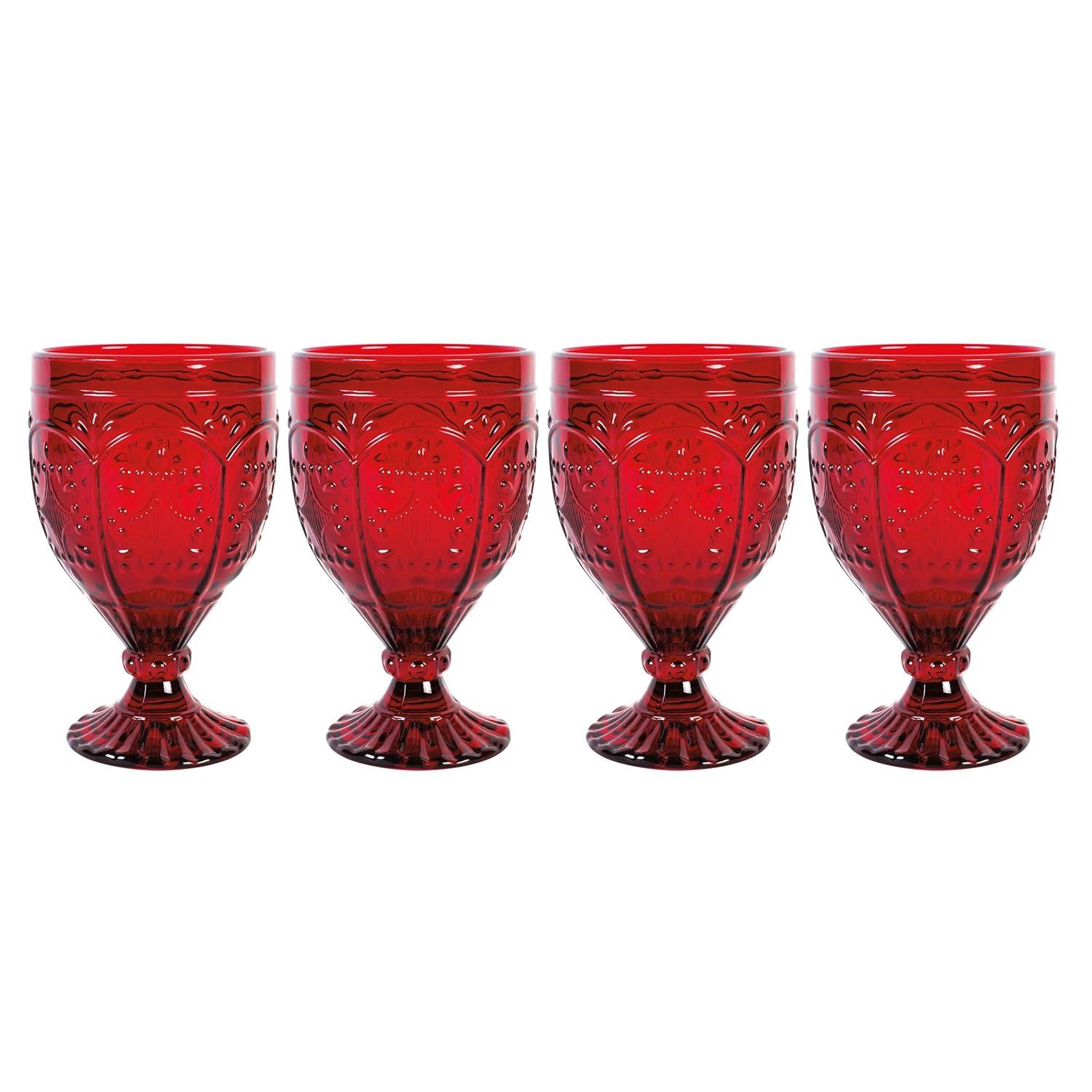 Fitz and Floyd Fitz and Floyd Trestle 12 oz. Water Goblet (Set of 4)