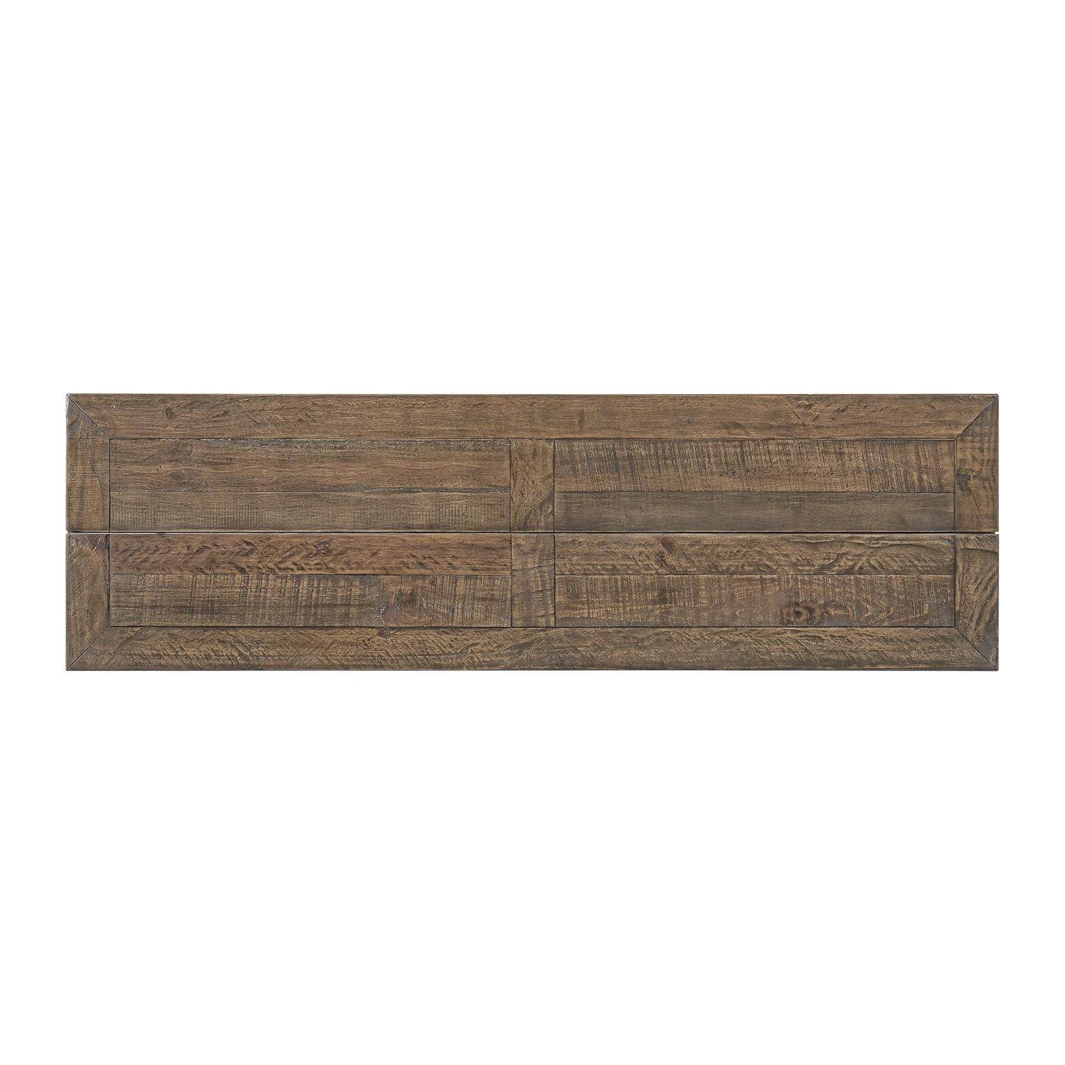 Martin Svensson Home Napa Solid Wood Flip Top Sofa Table Reclaimed Natural Brown