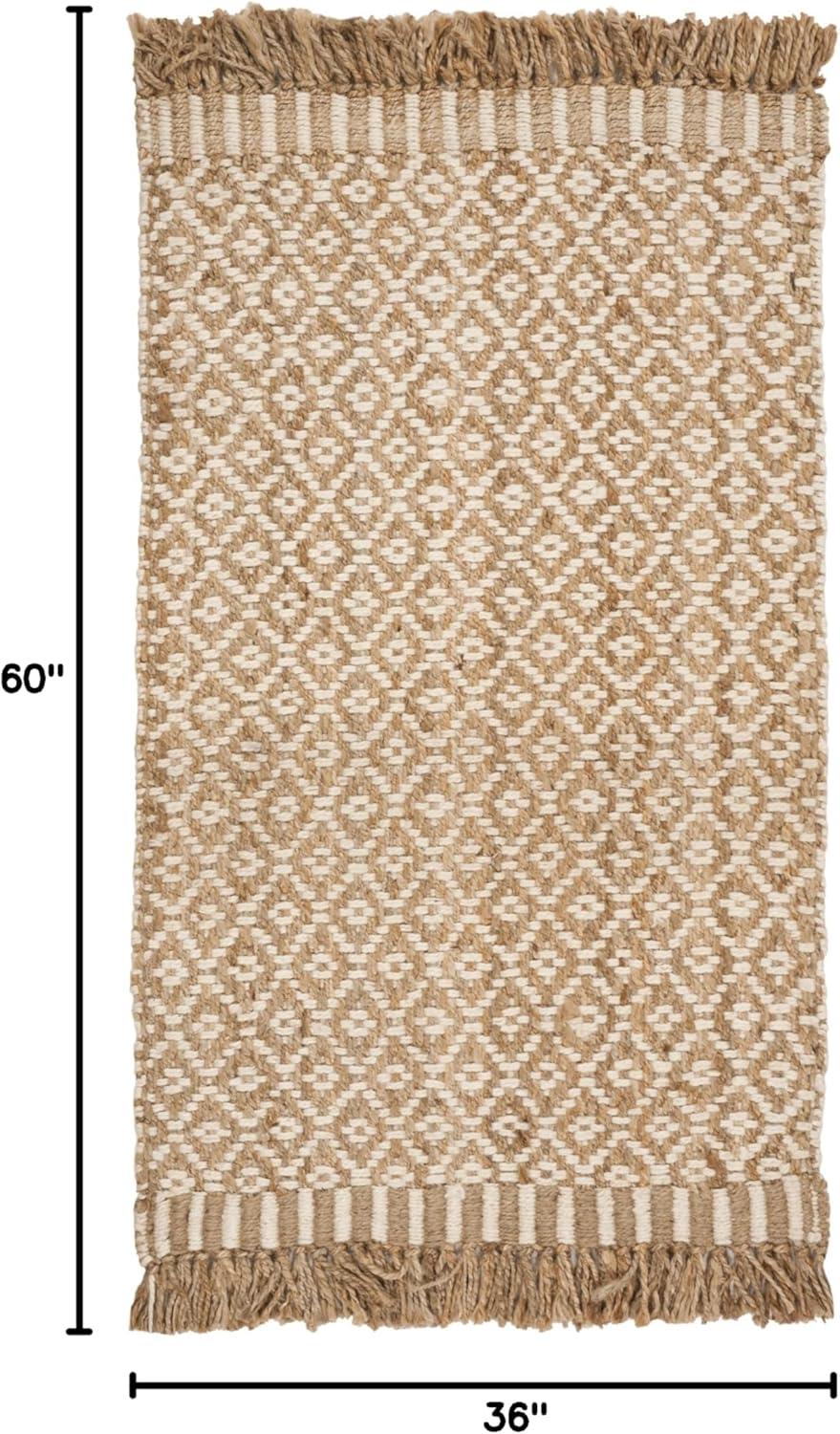 Natural Fiber NF182 Hand Woven Area Rug  - Safavieh