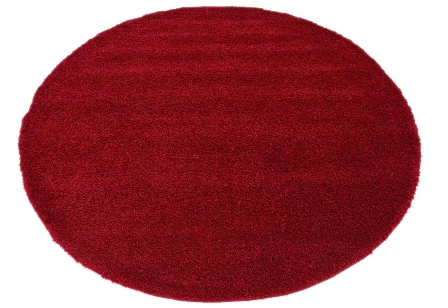 Unique Loom 6' 0 x 6' 0 Solo Calabasas Red Area Rug