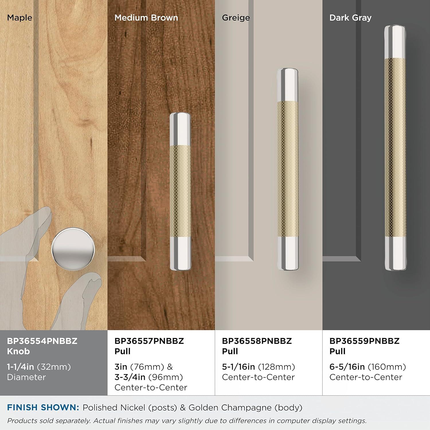 Amerock Esquire 1-1/4 inch (32mm) Diameter