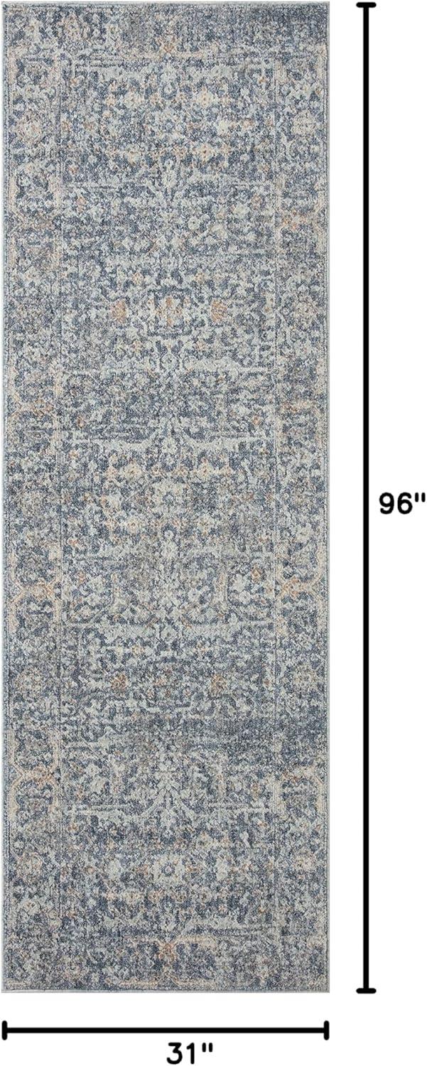 Angela Rose x Loloi Blake Denim / Taupe Area Rug