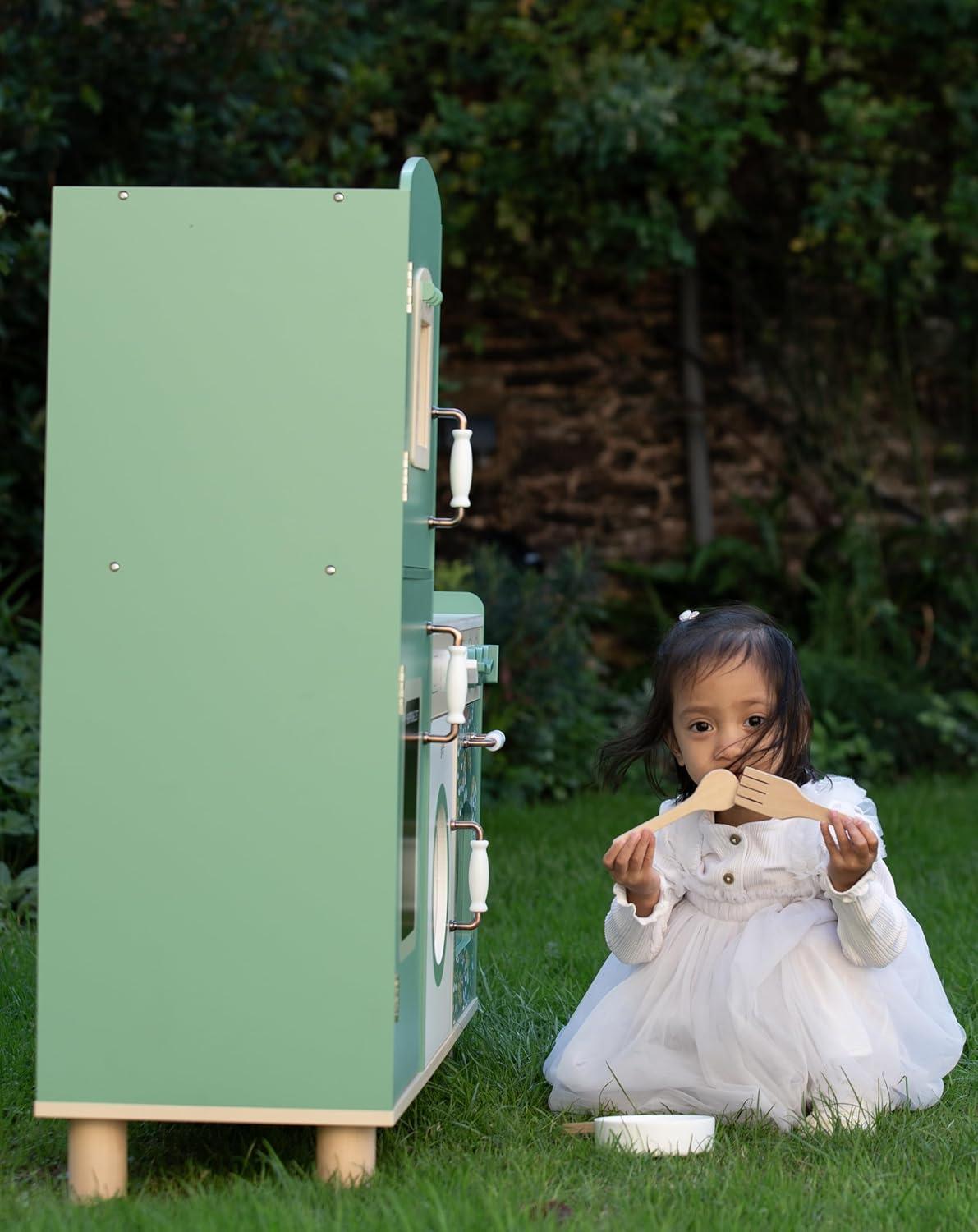 Classic Toy Classic World Vintage Wood Kitchen