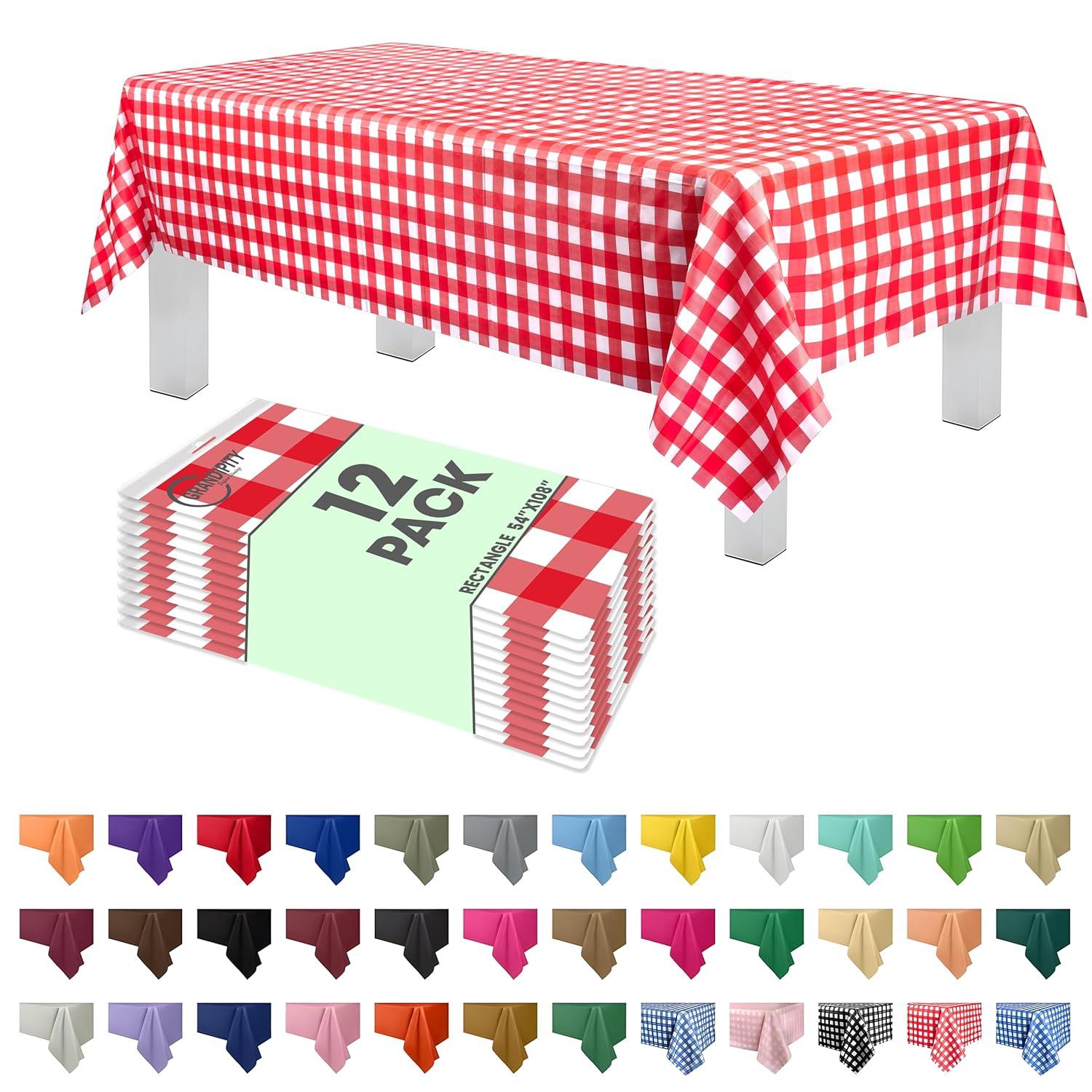 Grandipity Disposable Tablecloth (Set of 12)