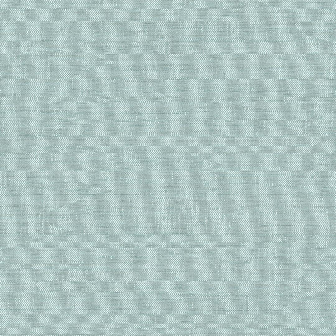 Tempaper & Co.® Faux Horizontal Grasscloth Removable Peel and Stick Wallpaper, Textured Seaglass, 28 sq. ft.: Vinyl, Prepasted