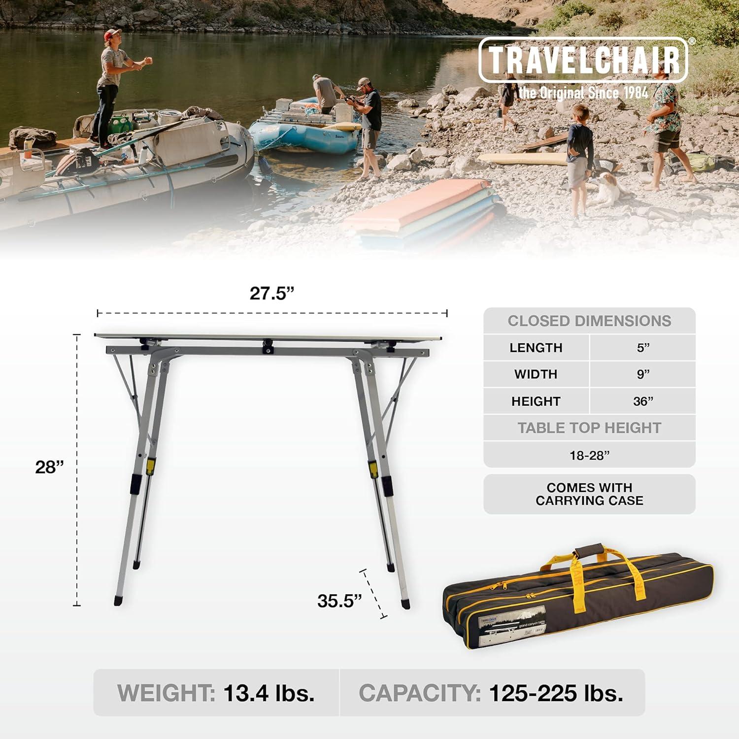 Grand Canyon Table - Silver