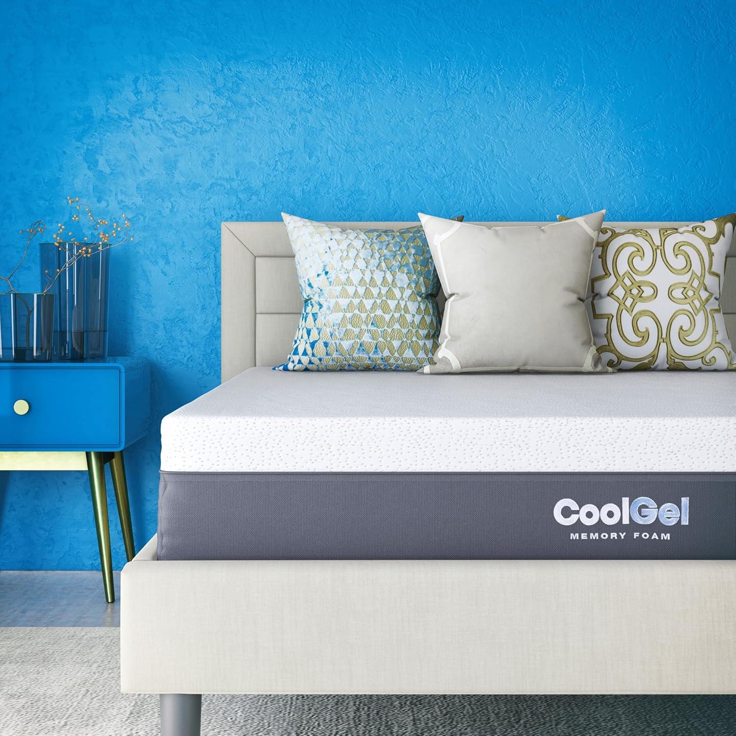 Cool Gel 12" Gel Memory Foam Mattress, Twin