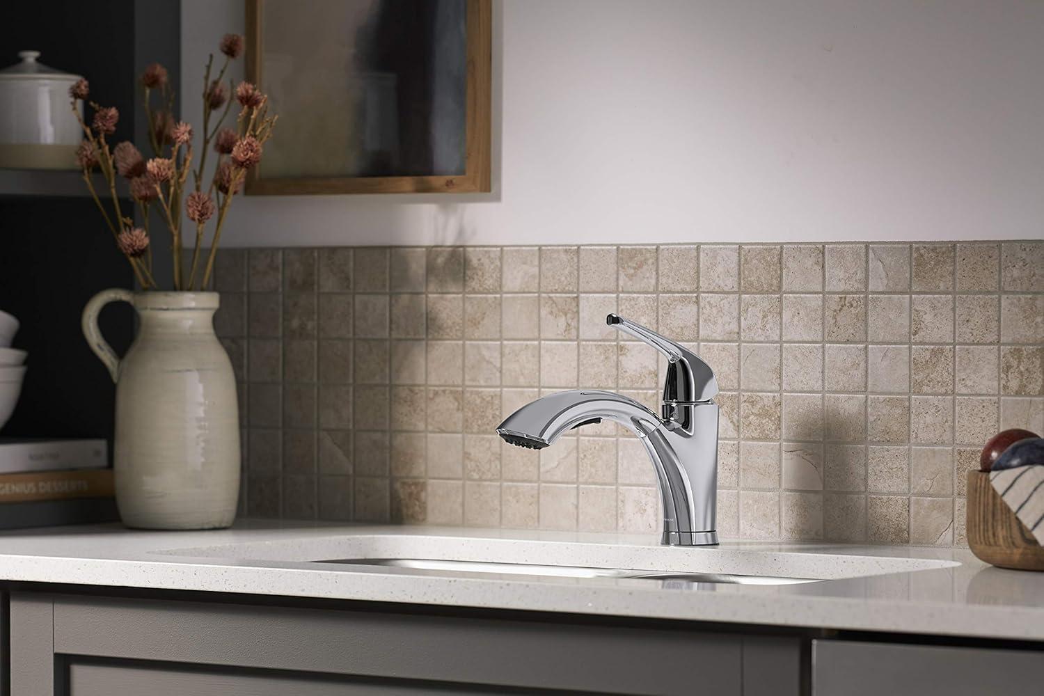 Sterling By Kohler Medley Pull Out Kitchen Faucet