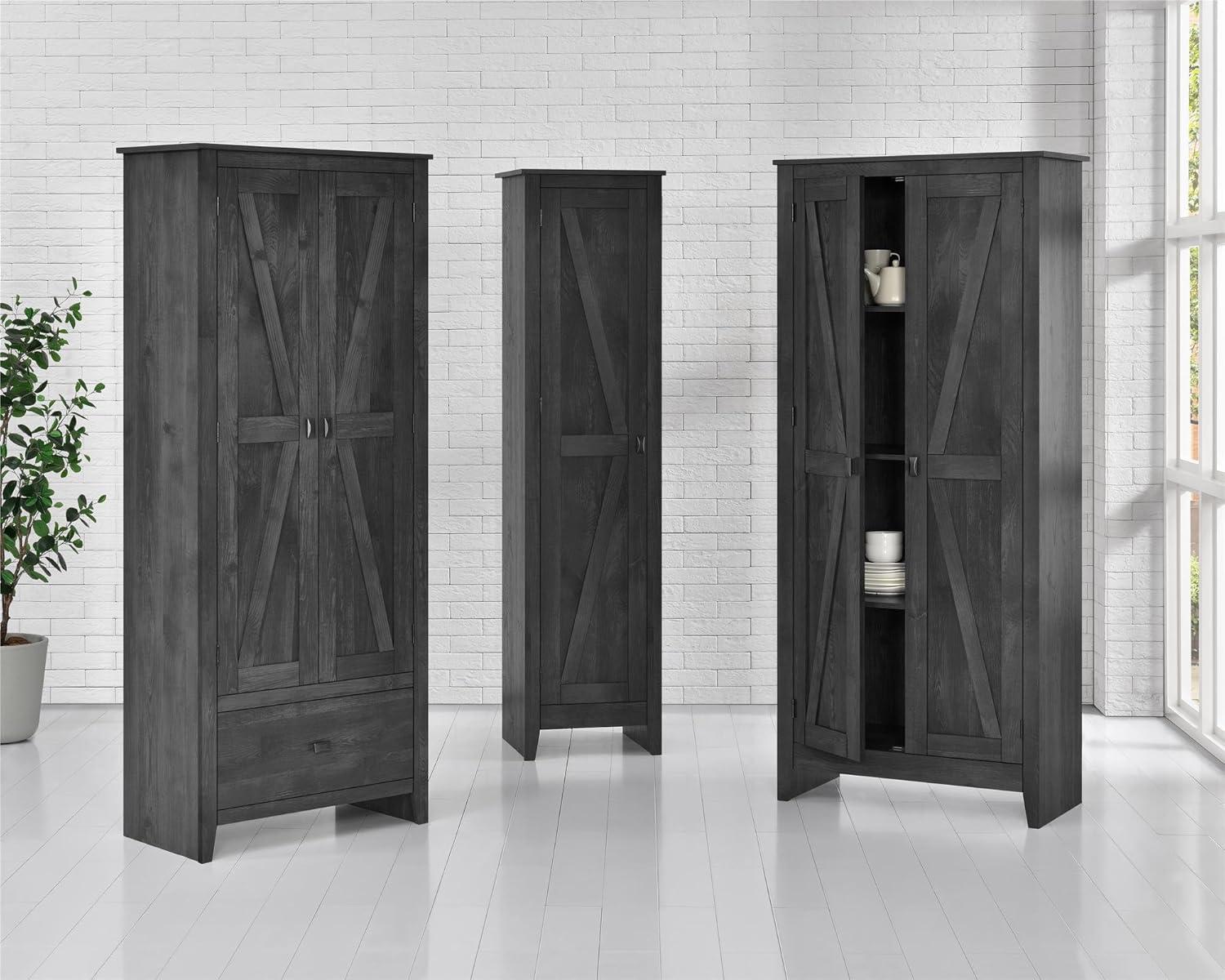 Farmington 18" Wide Storage Cabinet, Rustic Gray