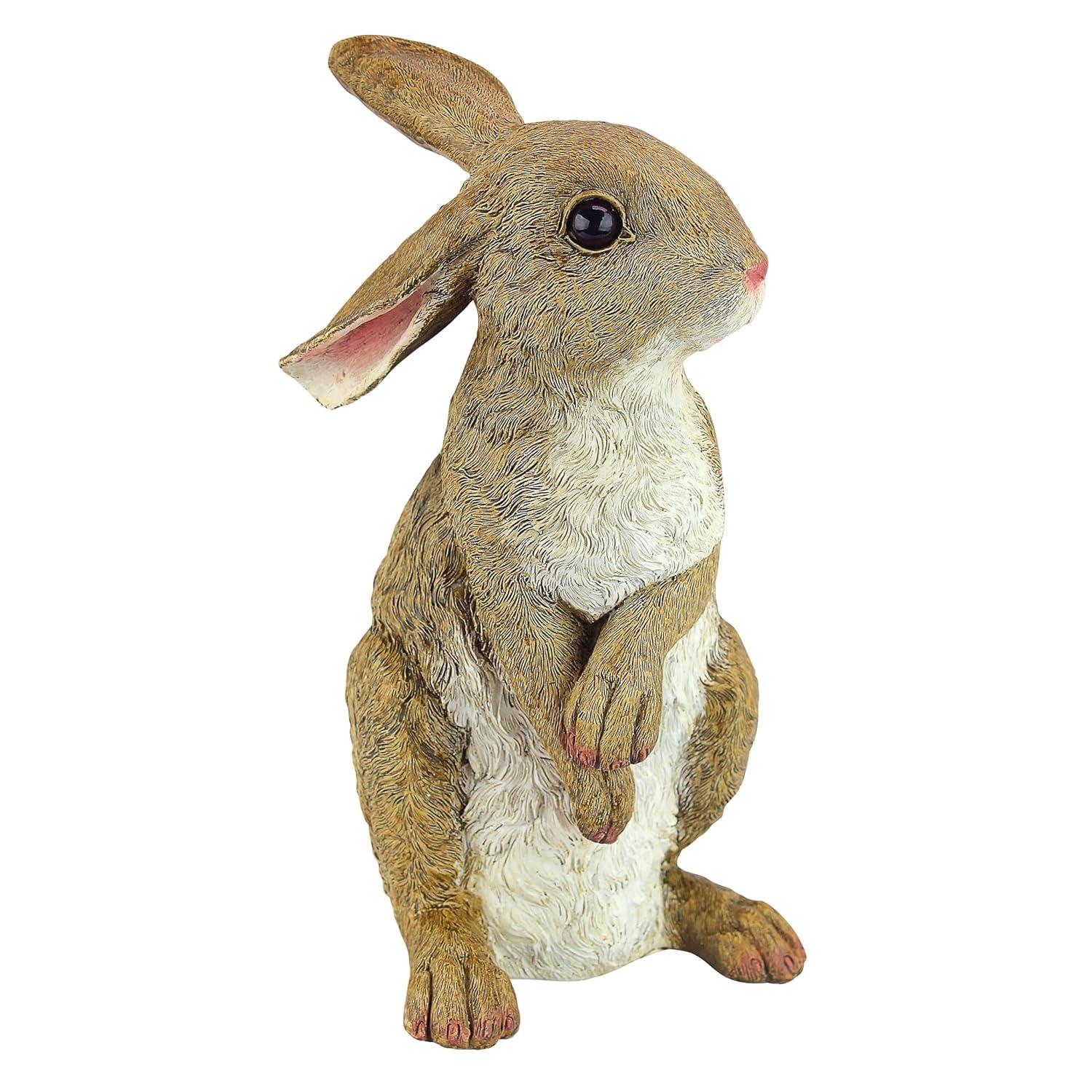 Hopper, the Bunny, Standing Garden Rabbit Statue