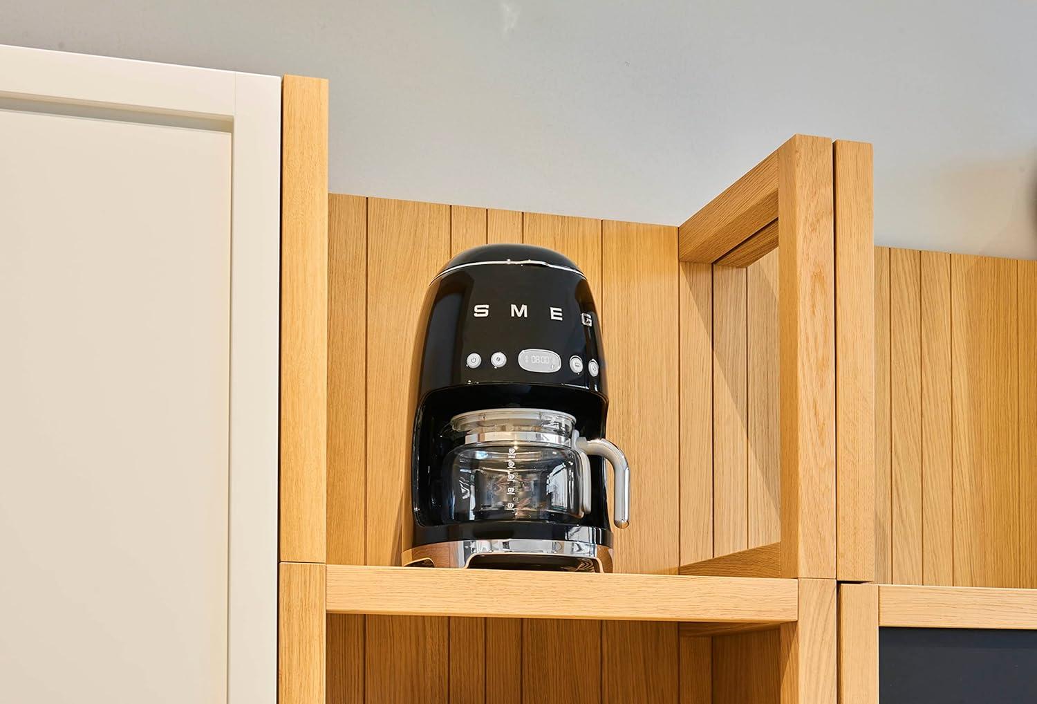 SMEG Black Retro Drip Coffee Maker