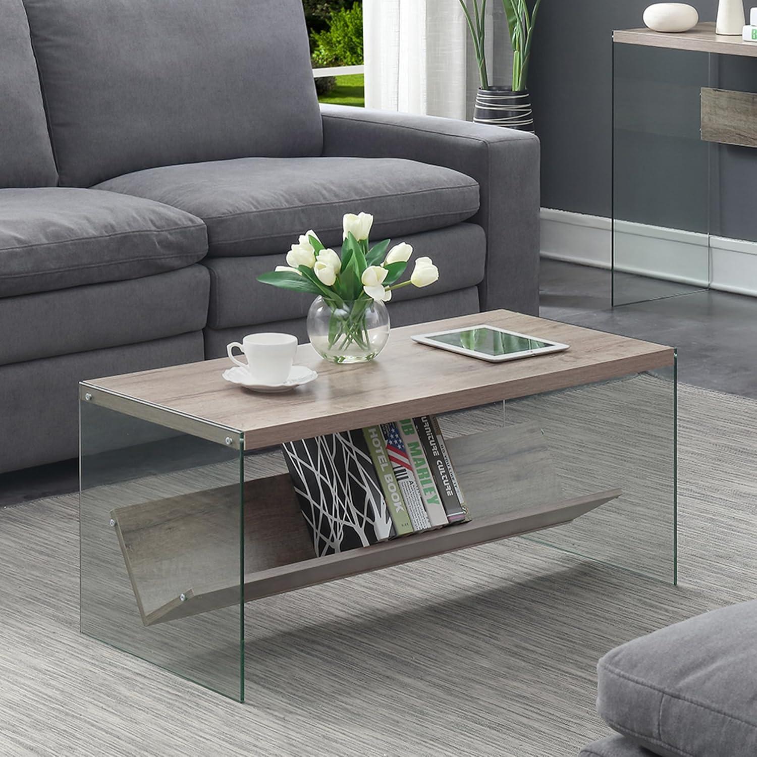 Convenience Concepts Soho Coffee Table, Sandstone