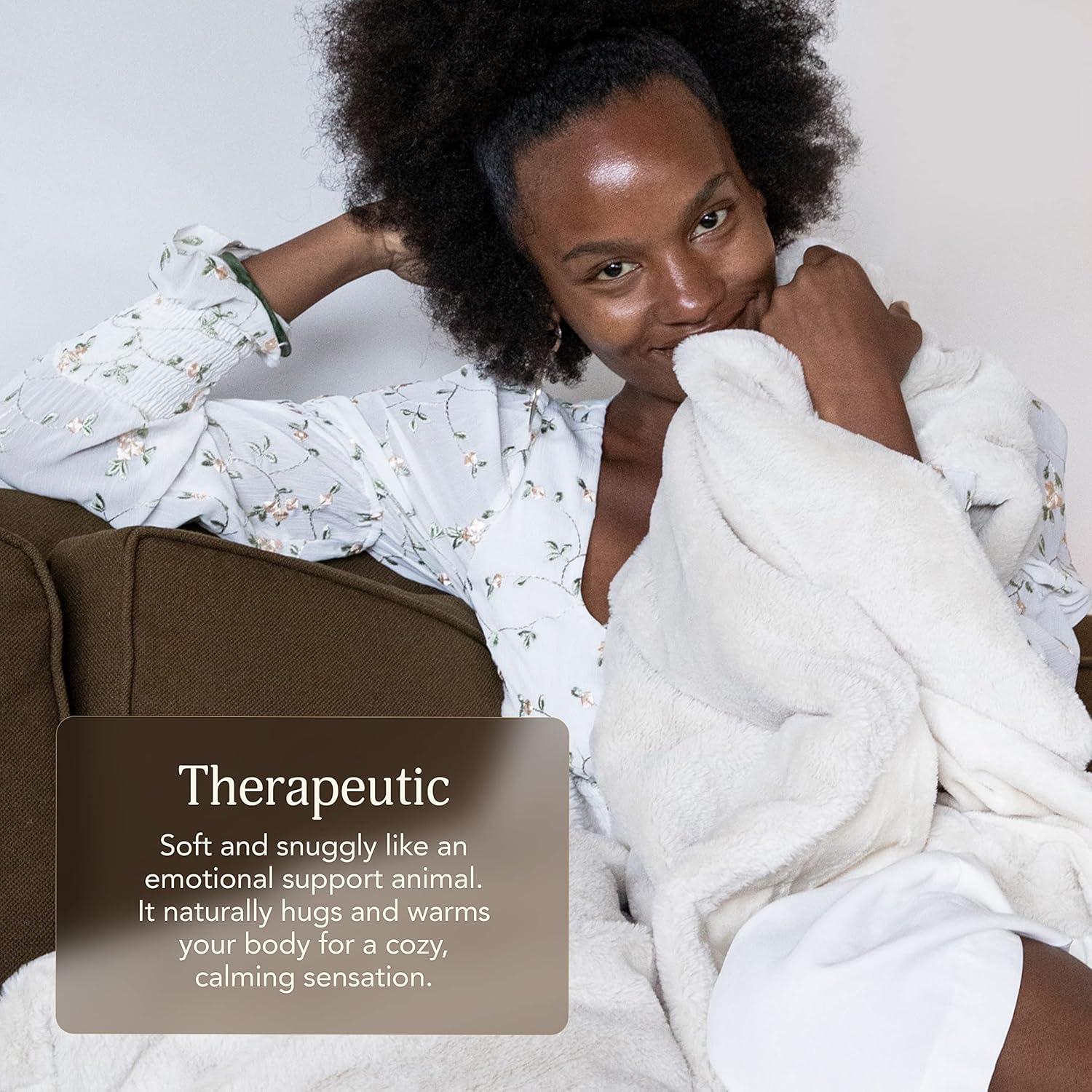 Rosy Baby Pink Faux Fur Lightweight Blanket, Small