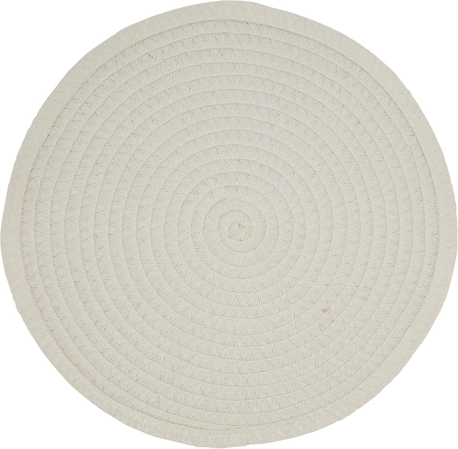 Brielle Polypropylene Plastic Round Placemat (Set of 4)