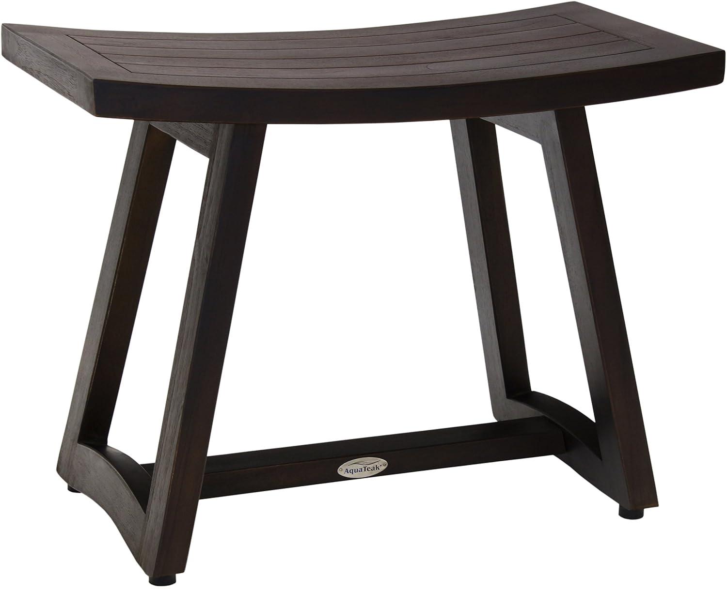 Patented 24" Asia® Buru Mocha Teak Shower Bench