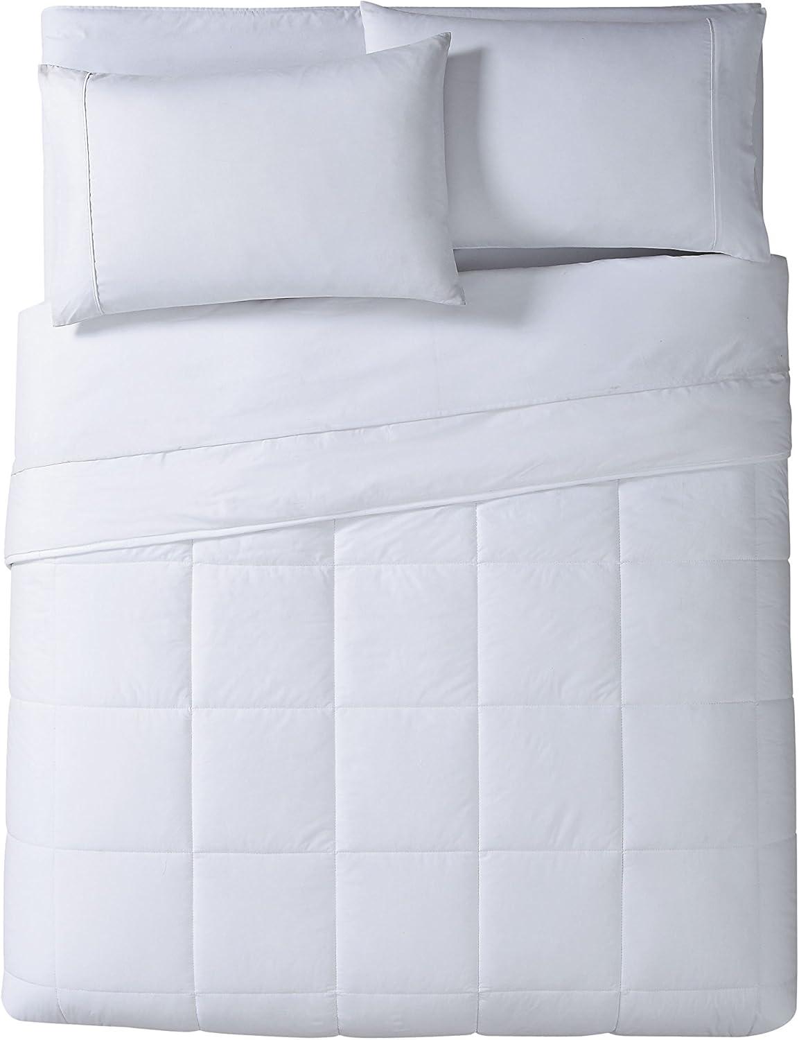 Australian Wool and Cotton Hypoallergenic Full Comforter in White