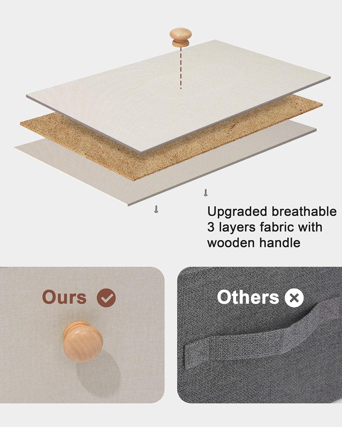 Crestlive Products 7 Drawers dresser for bedroom Chest Furniture Storage Tower Organizer Unit for Bedroom Beige