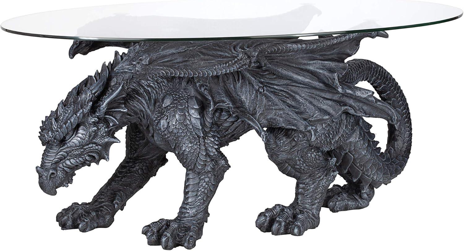 Warwickshire Dragon Figurine Coffee Table