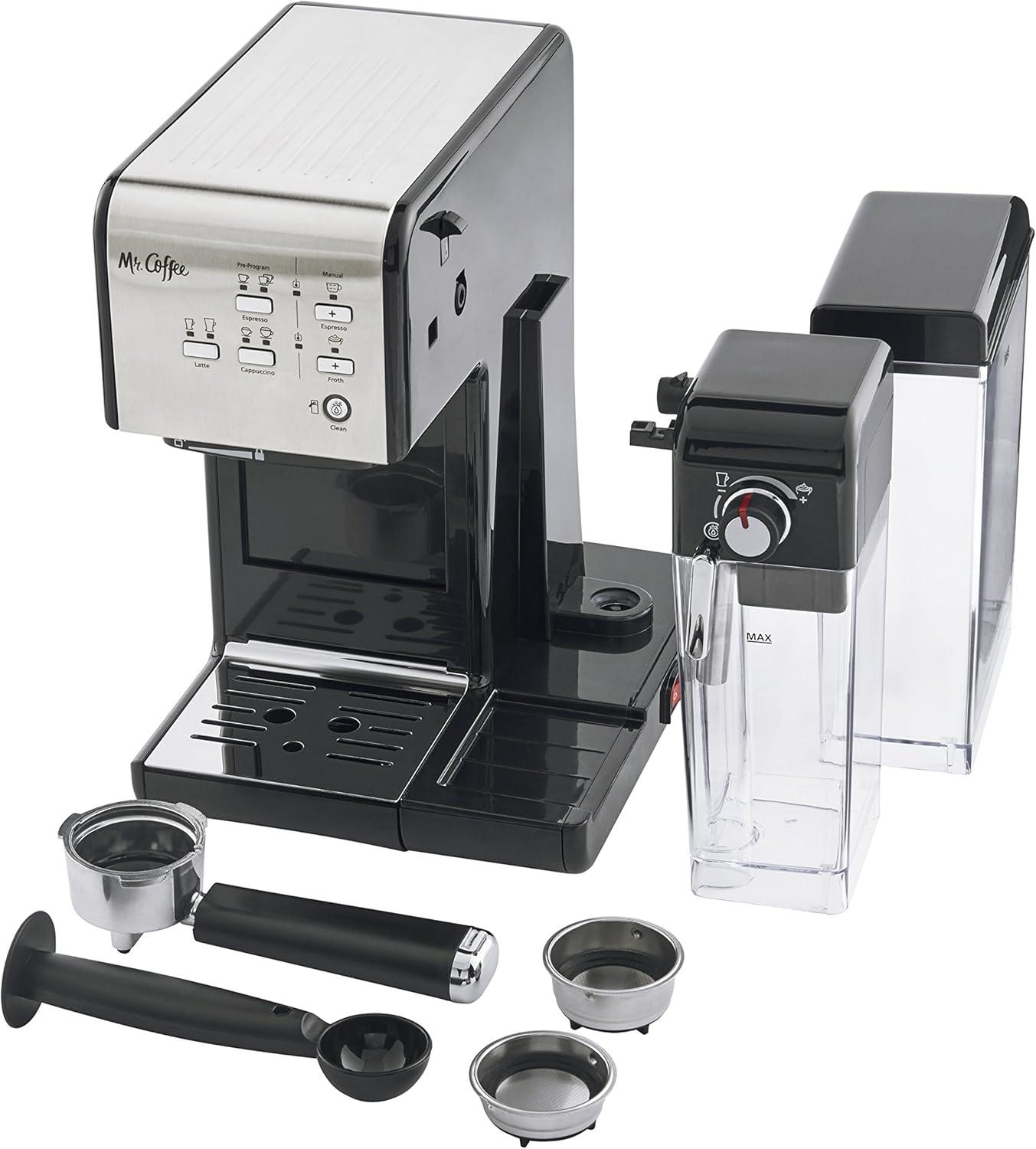 Mr. Coffee Semi-Automatic Espresso Machine