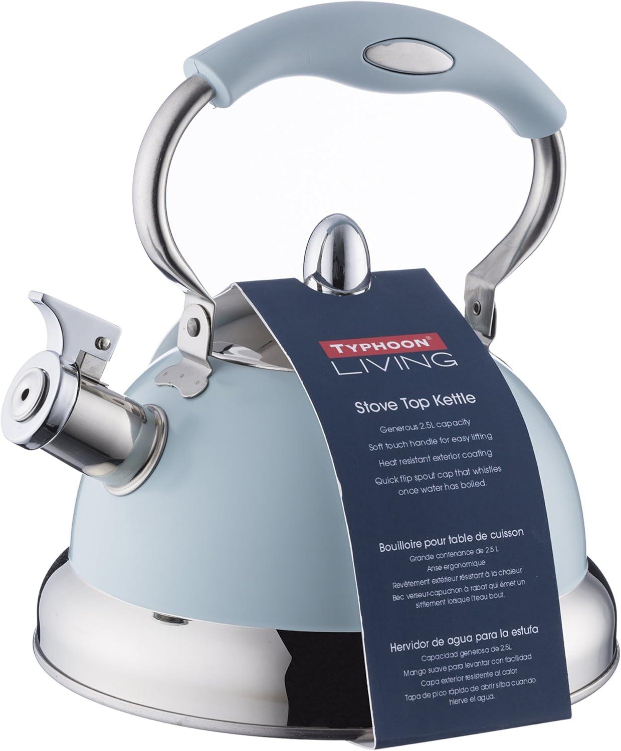 Typhoon Living Collection | 2.5L Stove Top Kettle - Blue