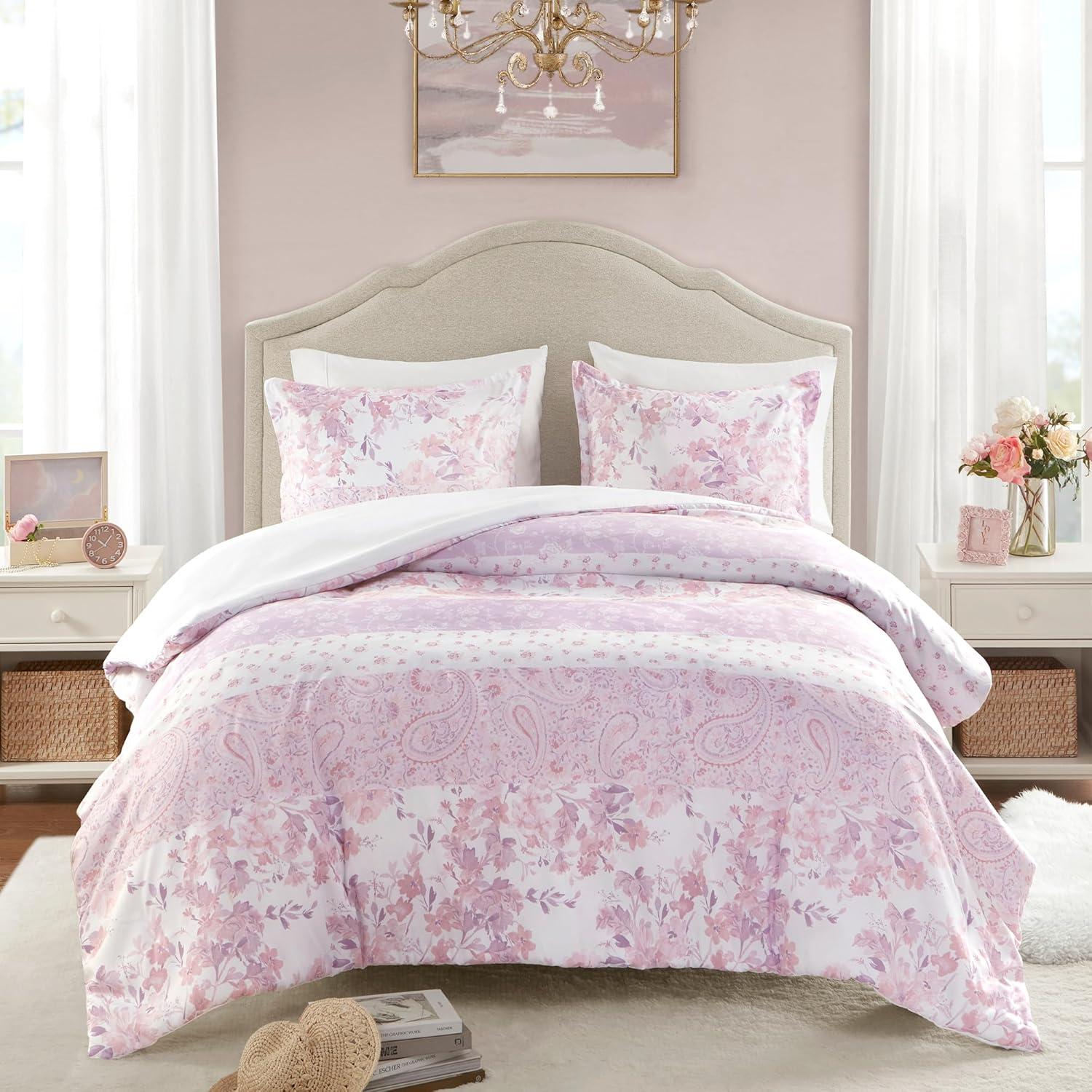 Oliena Floral Paisley Duvet Cover Set