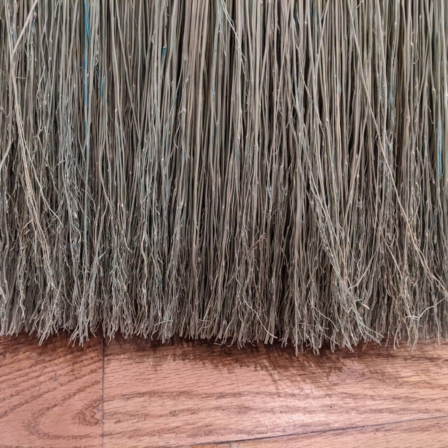 Stoltzfus Brooms & Carpets Amish-Made House Broom - Authentic Corn Straw Broom with Hardwood Handle, Natural, 55 inches
