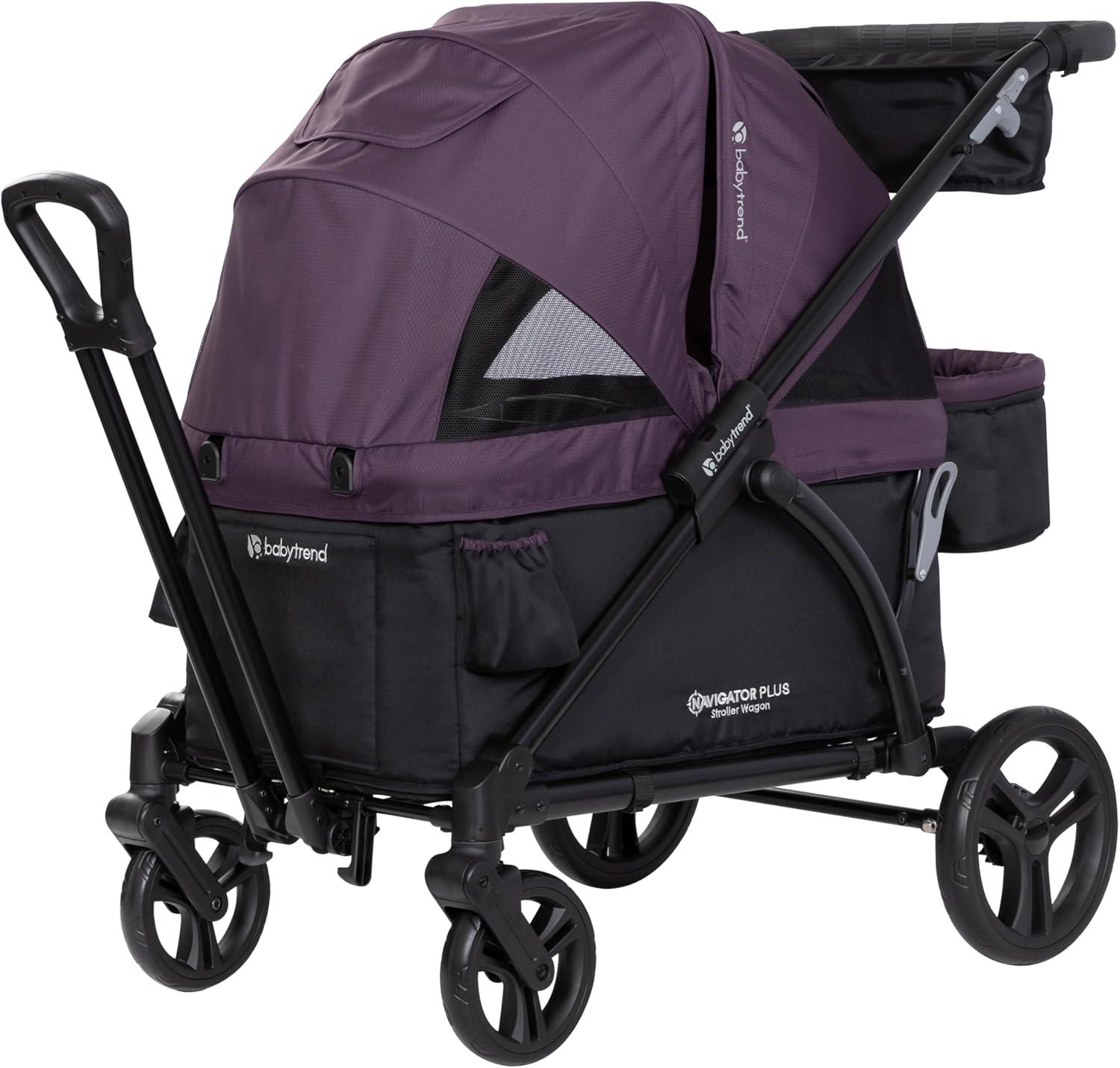 Baby Trend Navigator PLUS 2-in-1 Stroller Wagon - Dash Plum
