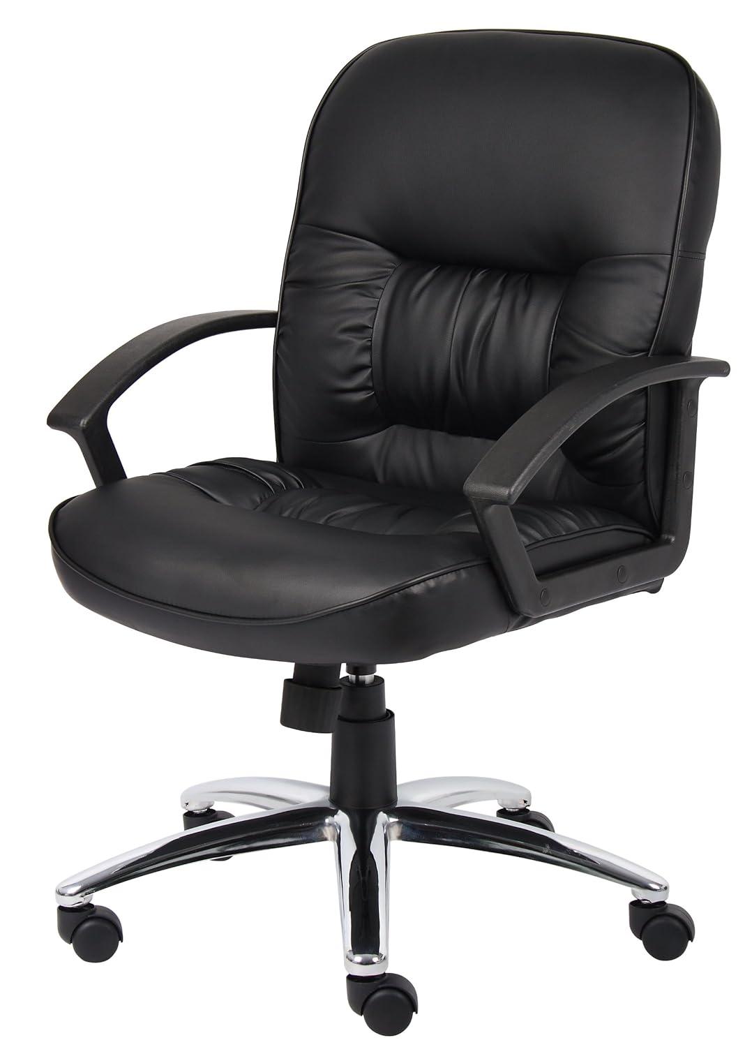 Boss Office Products Ergonomic Vinyl Executive Chair